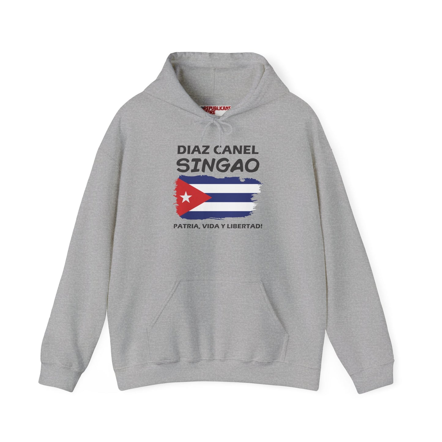 Díaz Canel Singao Patriótico Hoodie
