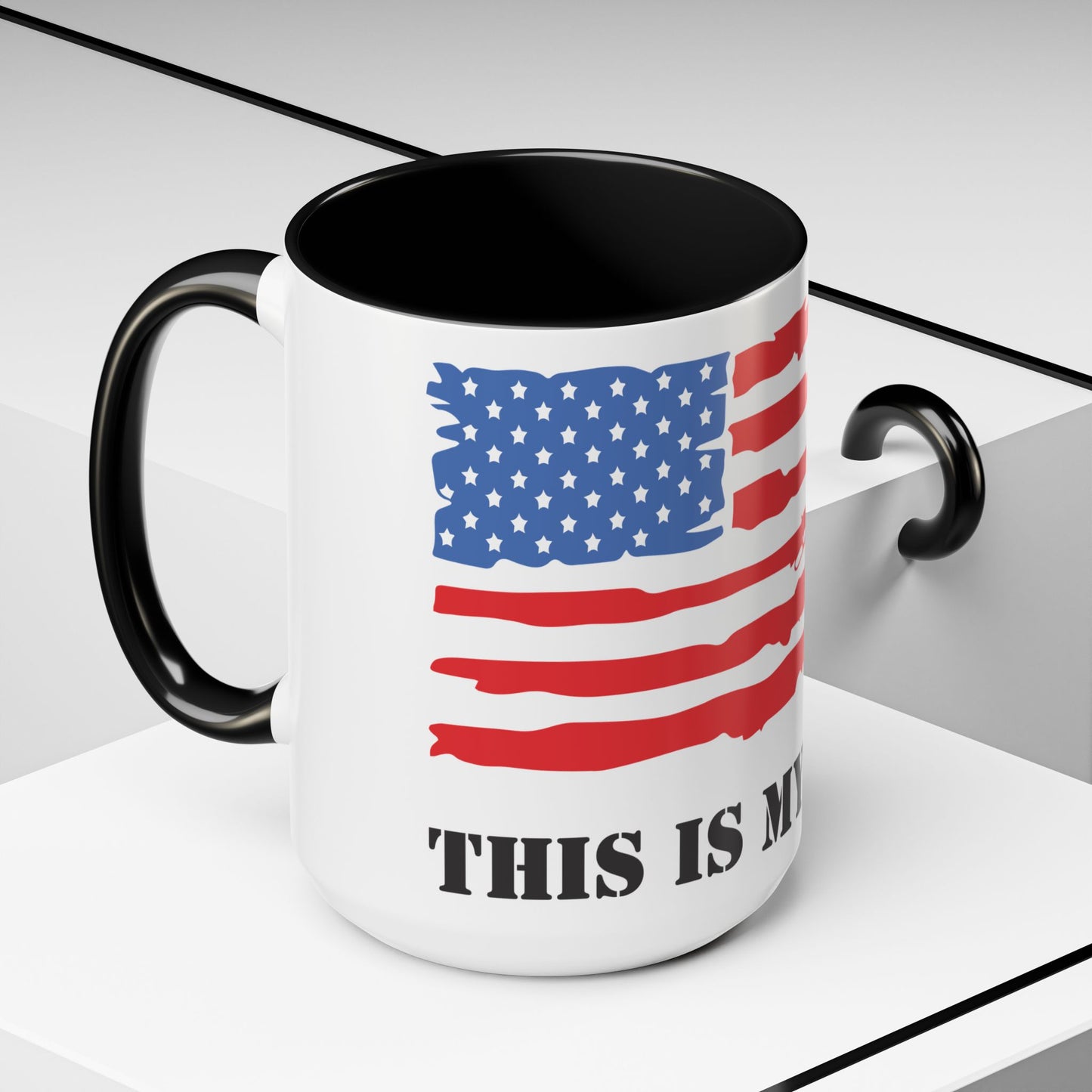 This Is My House Patriotic Coffee Mug