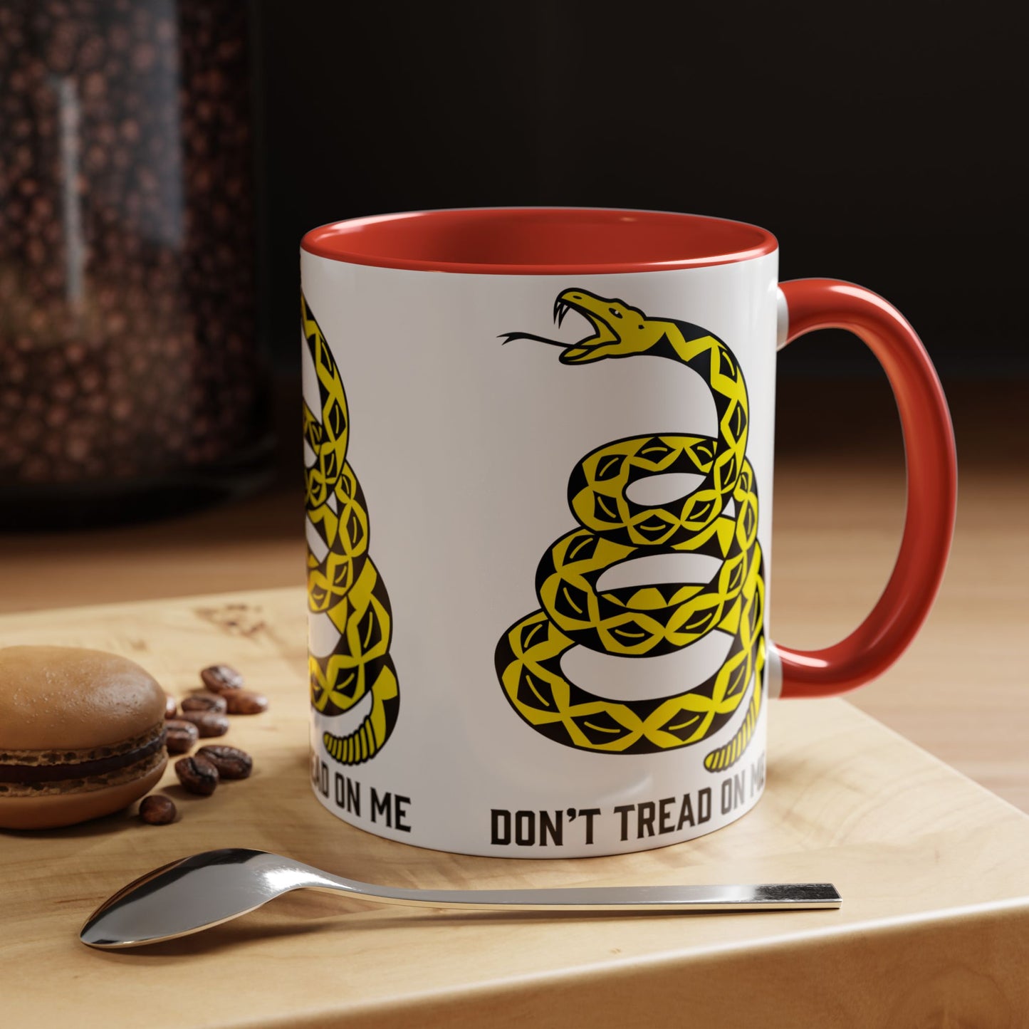 Don't Tread on Me Patriotic Coffee Mug