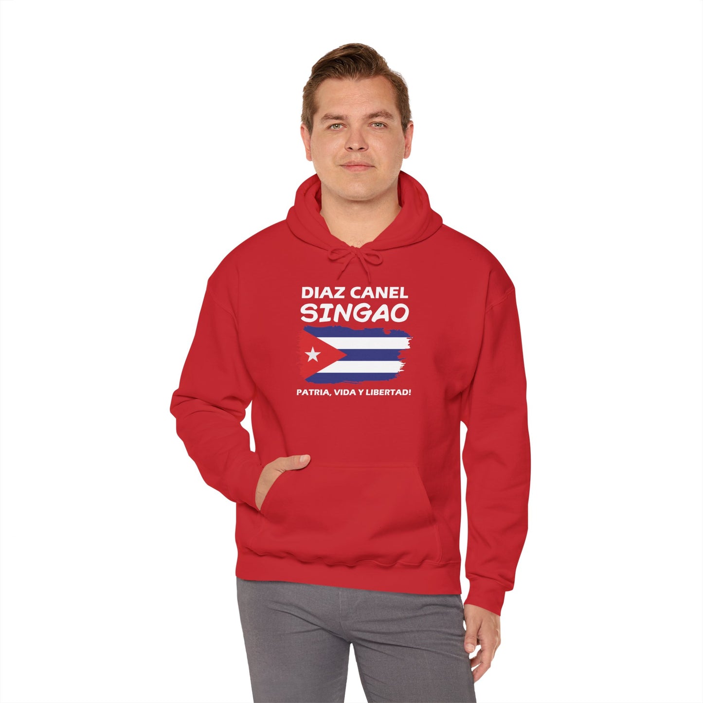 Díaz Canel Singao Patriótico Hoodie