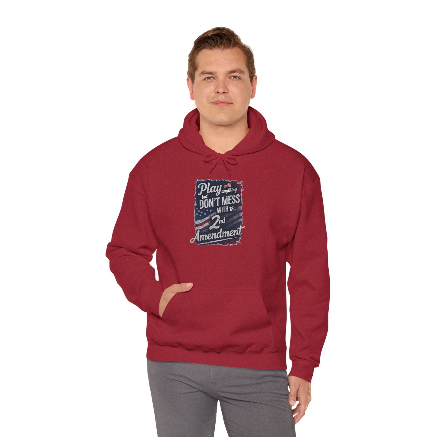 Don't Mess with the 2nd Amendment Patriotic Hoodie