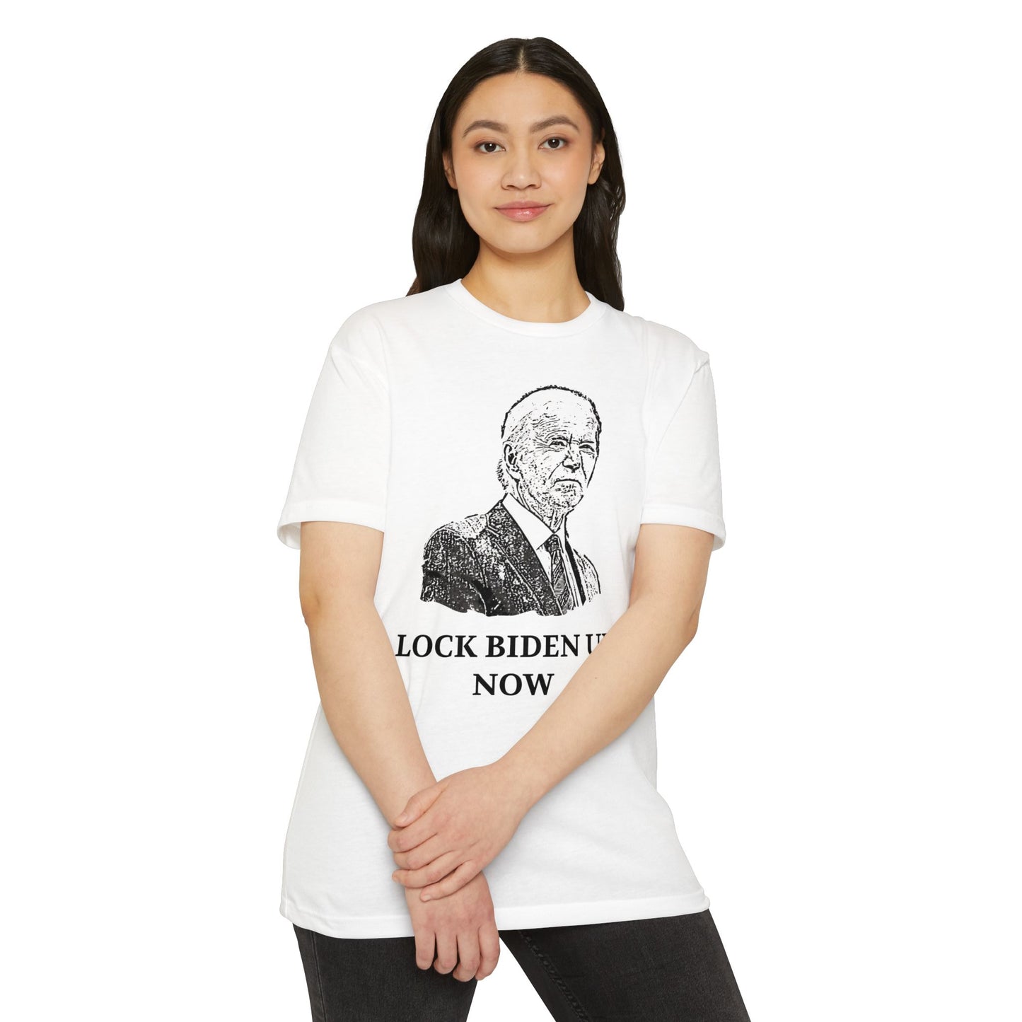 Lock Biden Up Now Patriotic T-Shirt