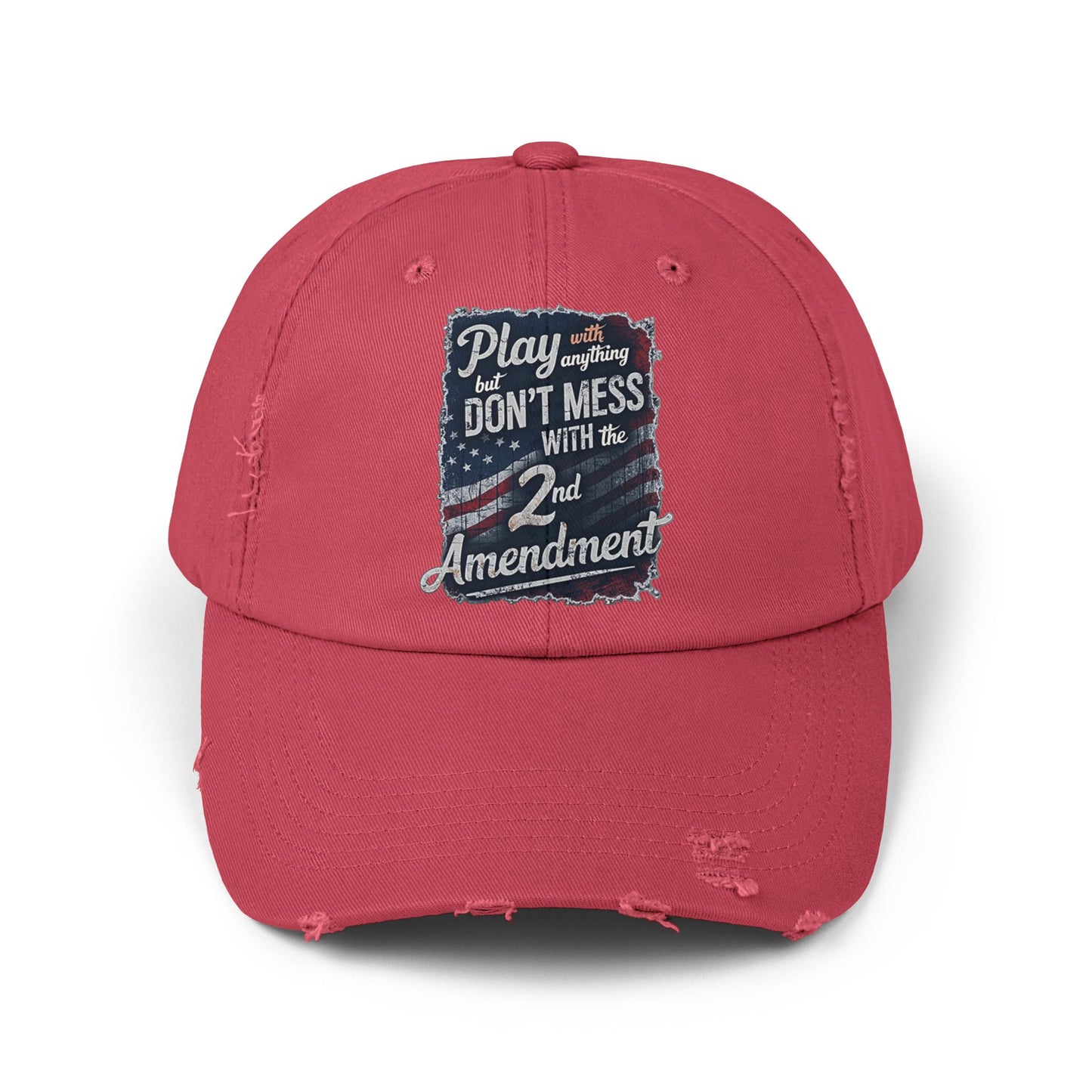Don't Mess with the 2nd Amendment Patriotic Printed Hat