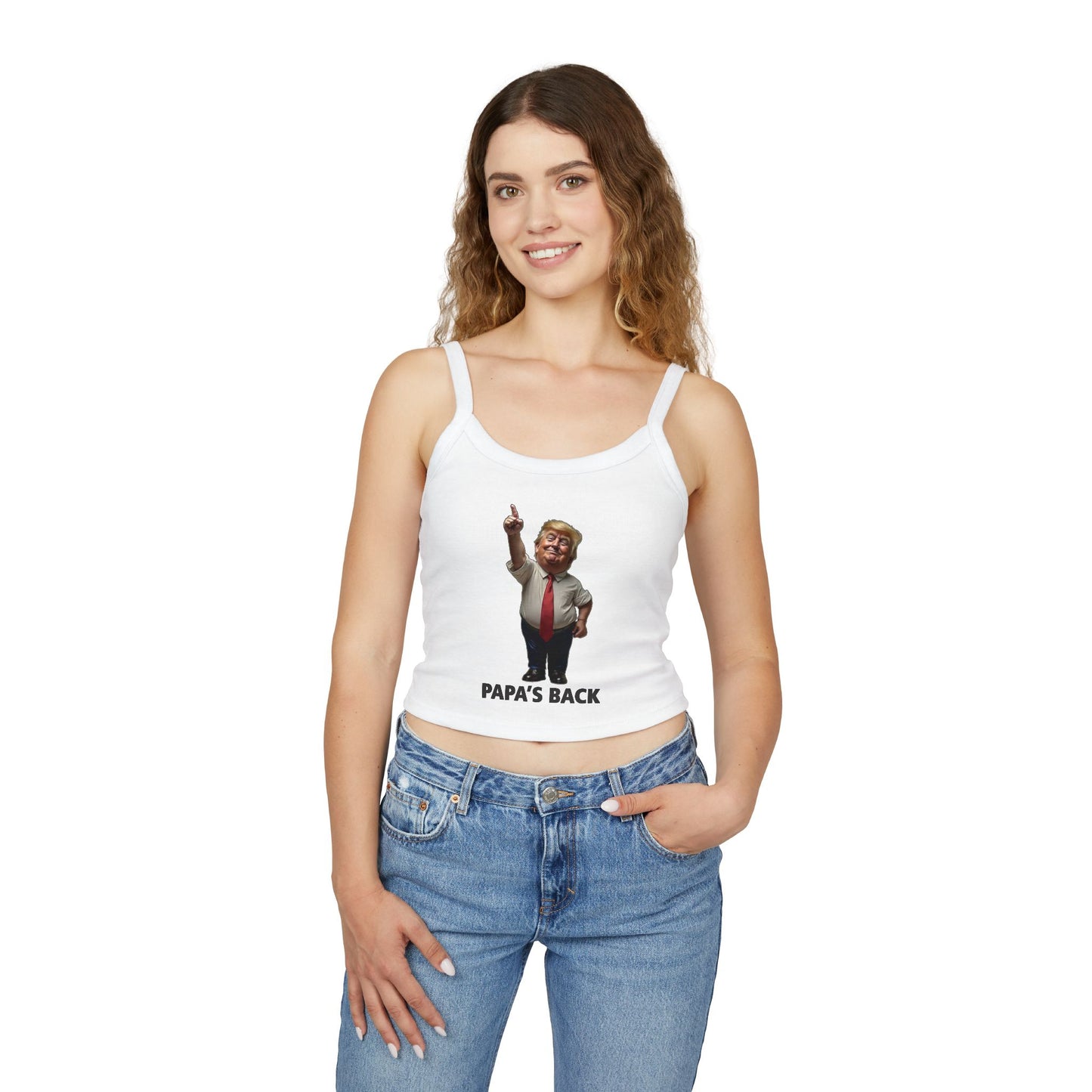 Papa's Back Patriotic Tank Top
