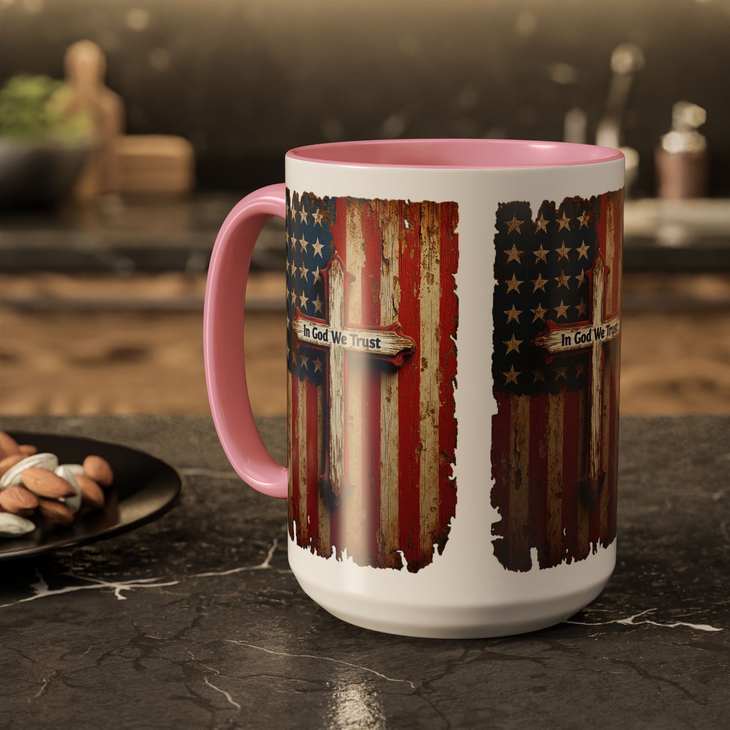 In God We Trust Patriotic Coffee Mug