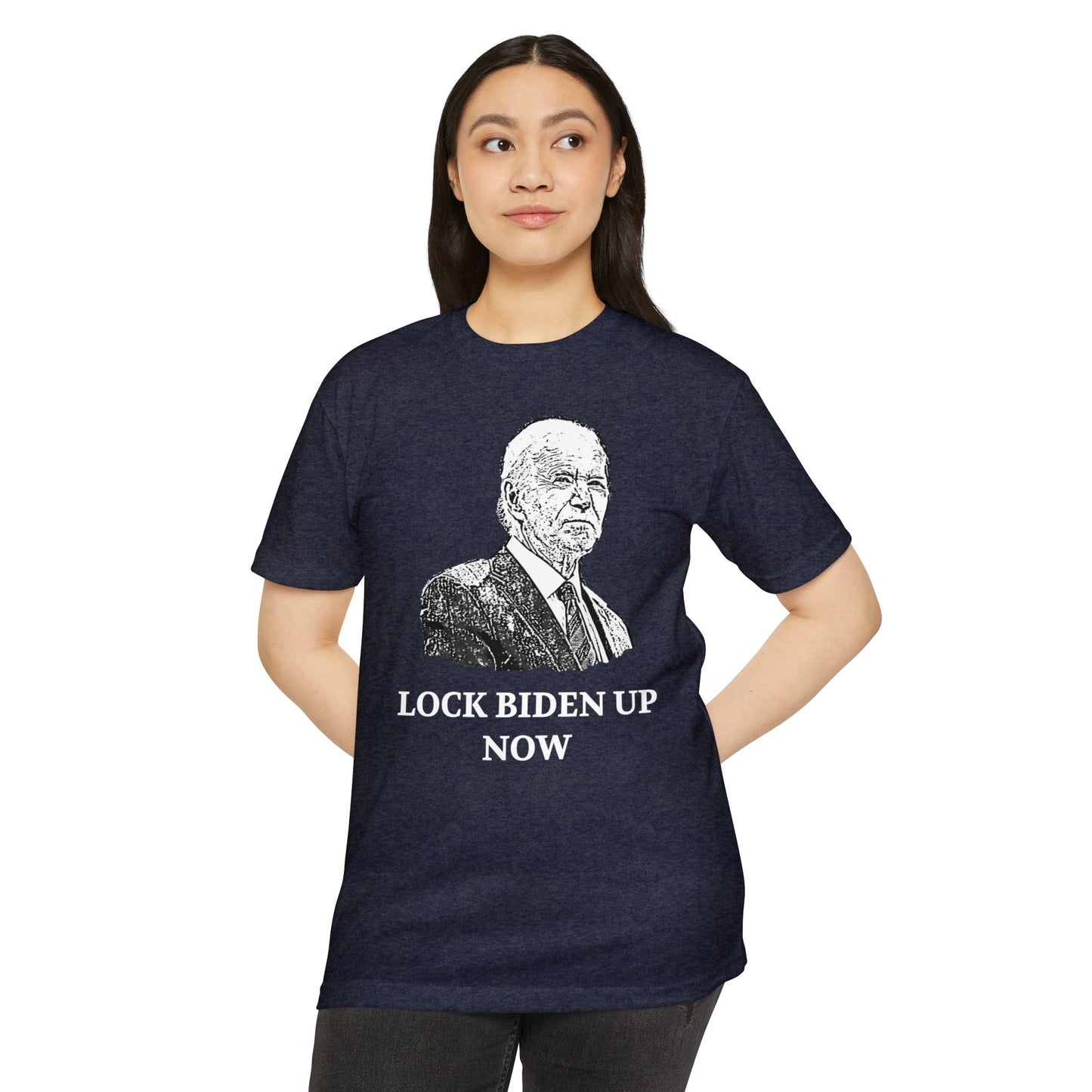 Lock Biden Up Now Patriotic T-Shirt