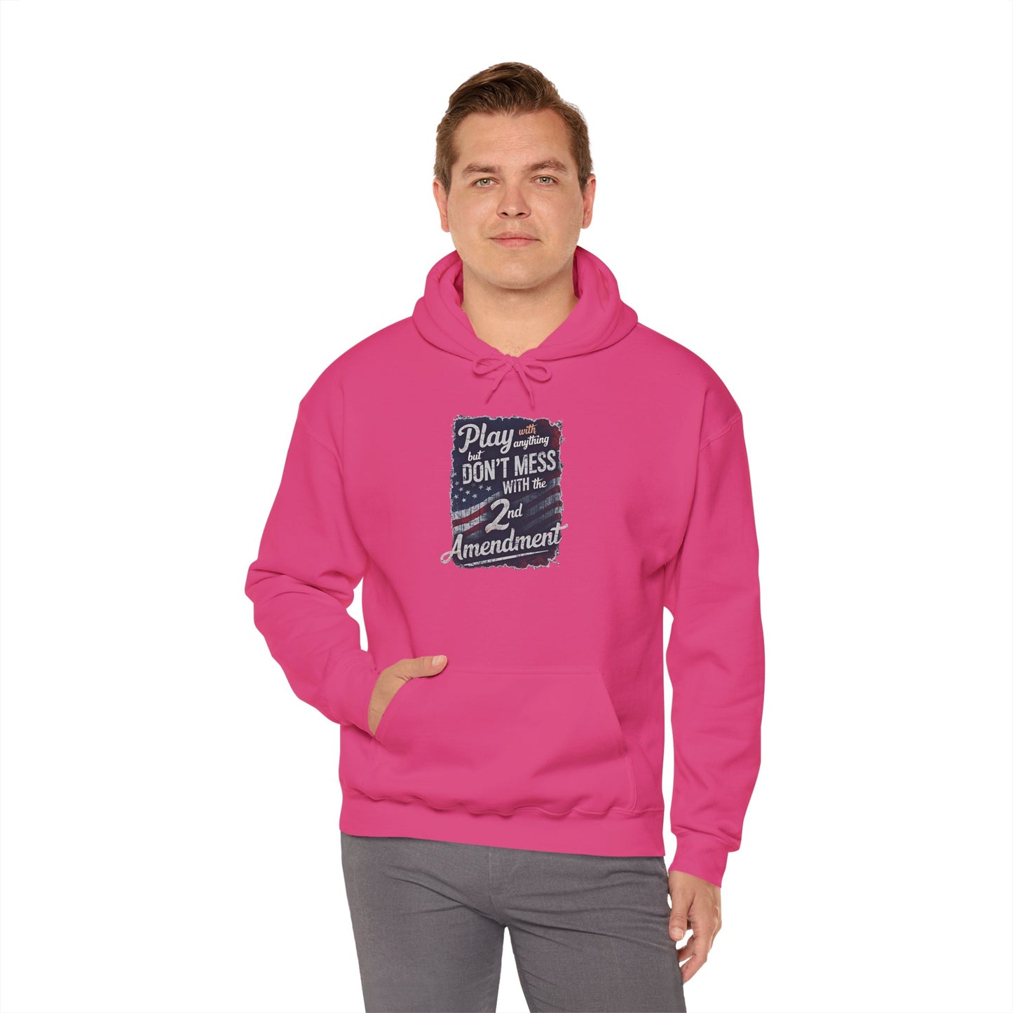 Don't Mess with the 2nd Amendment Patriotic Hoodie