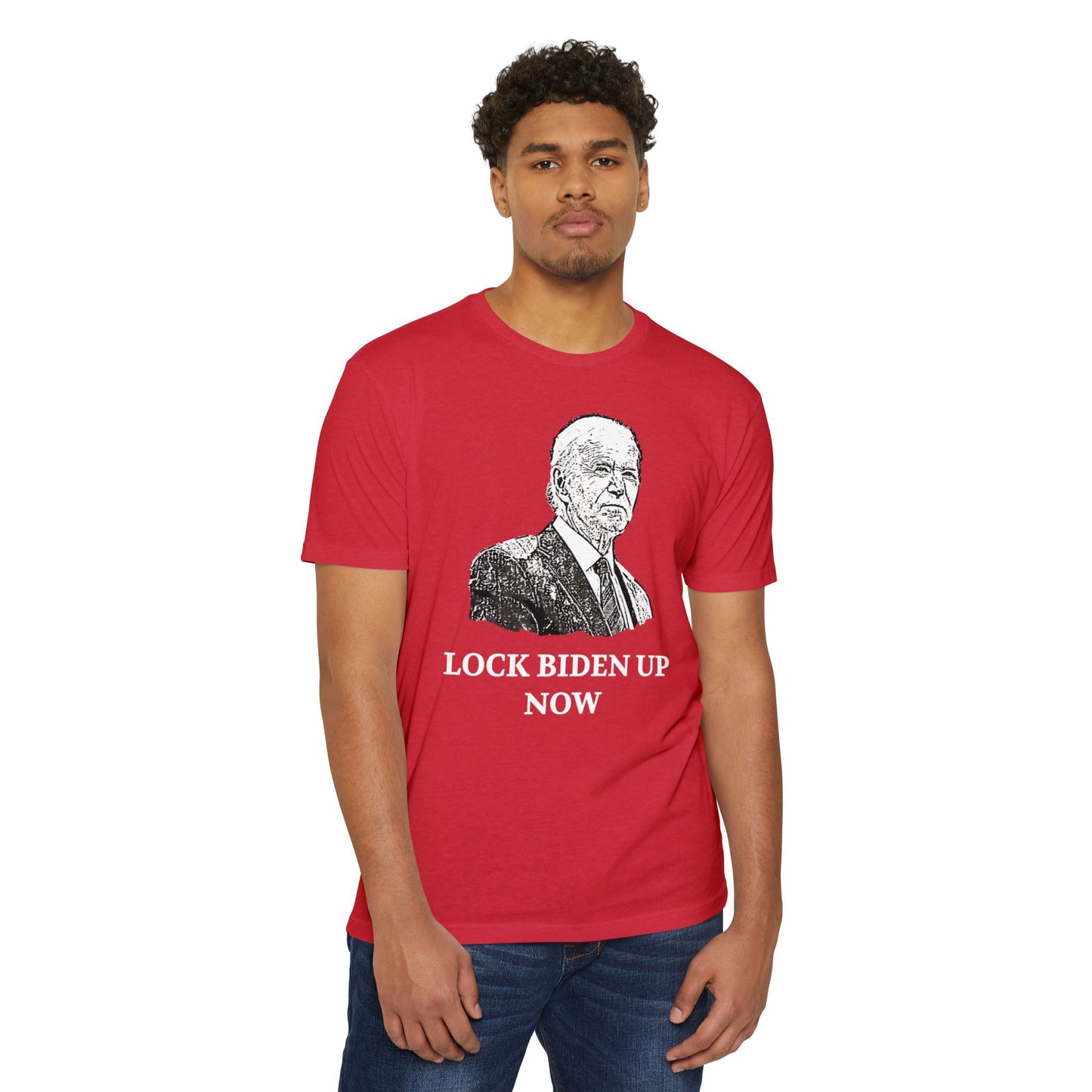 Lock Biden Up Now Patriotic T-Shirt