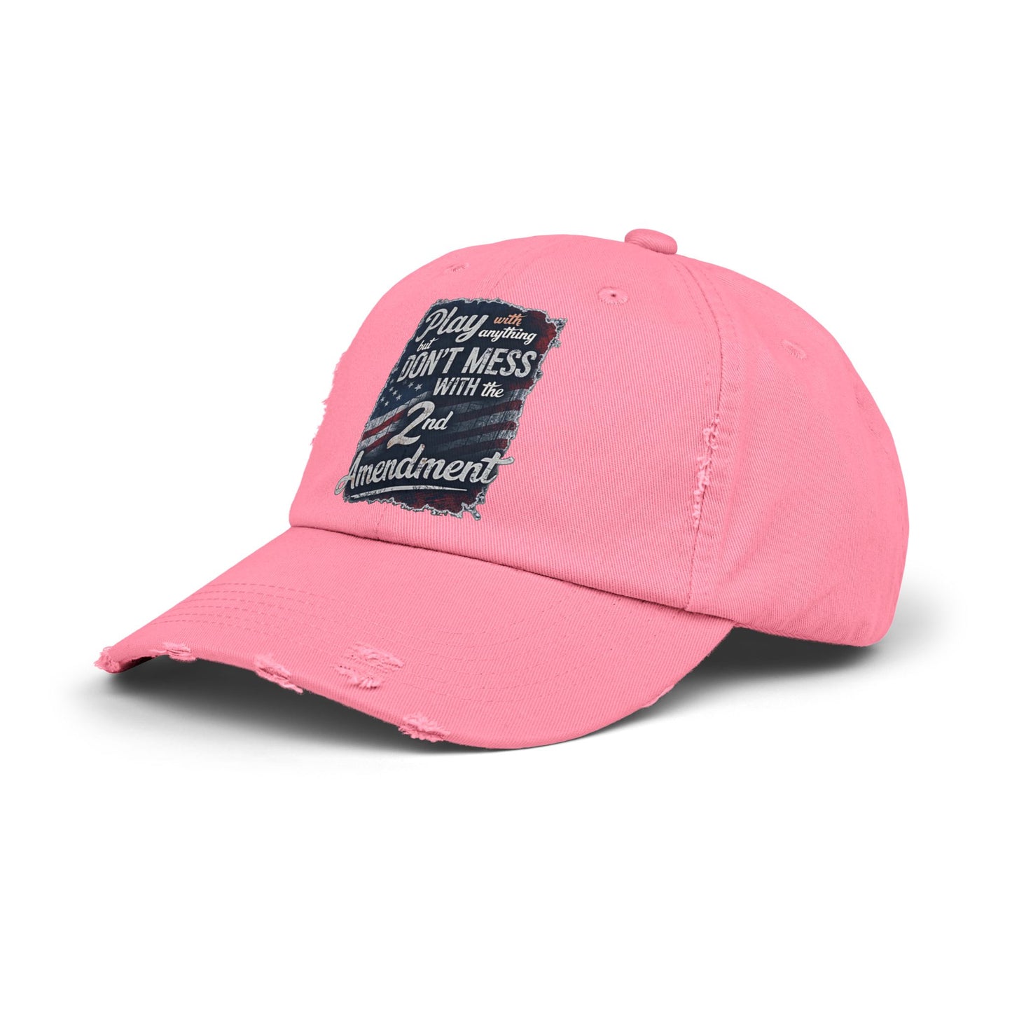Don't Mess with the 2nd Amendment Patriotic Printed Hat