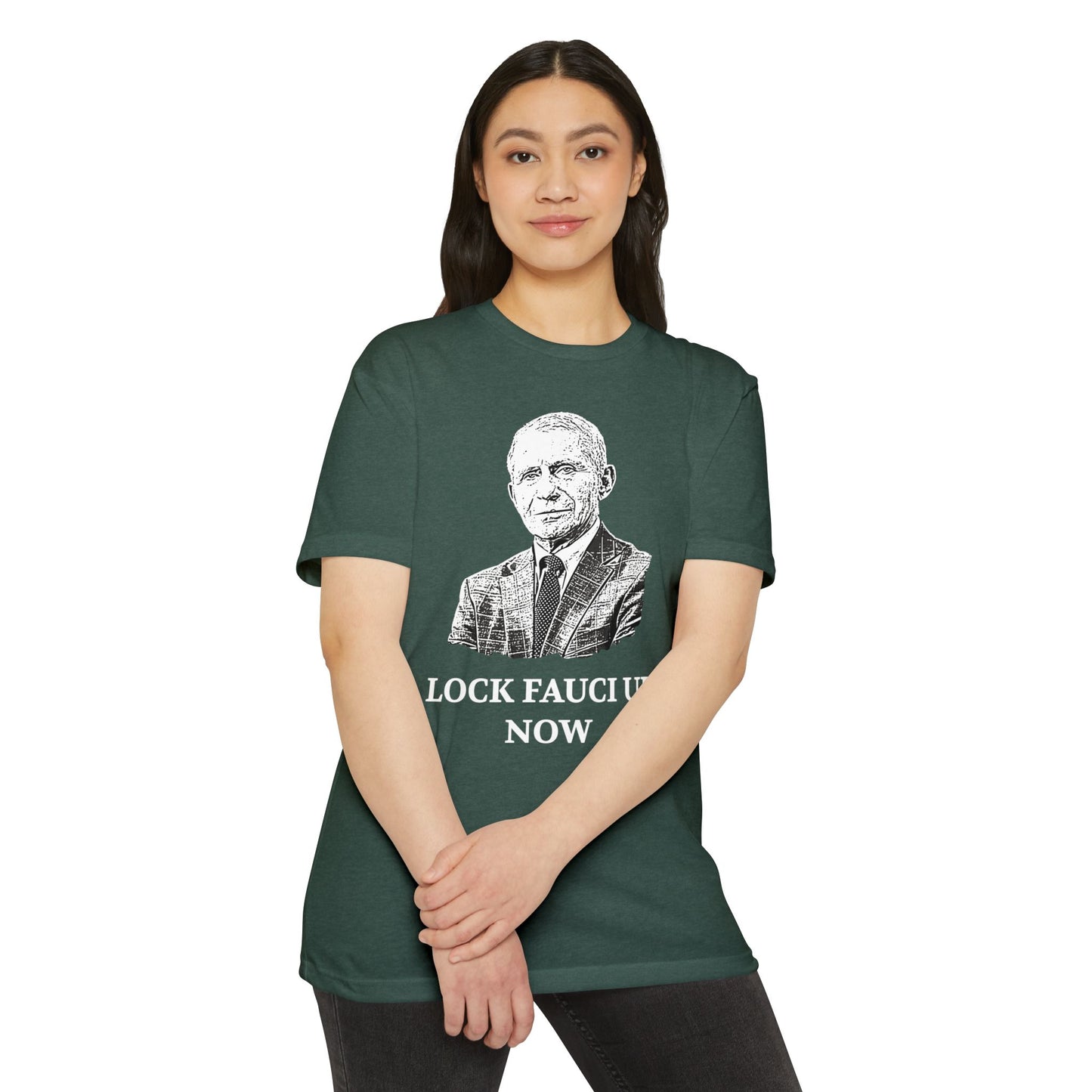 Lock Fauci Up Now Patriotic T-Shirt