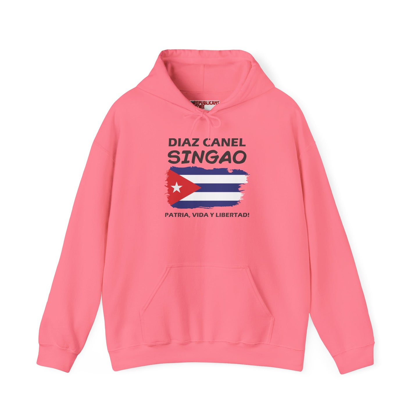 Díaz Canel Singao Patriótico Hoodie