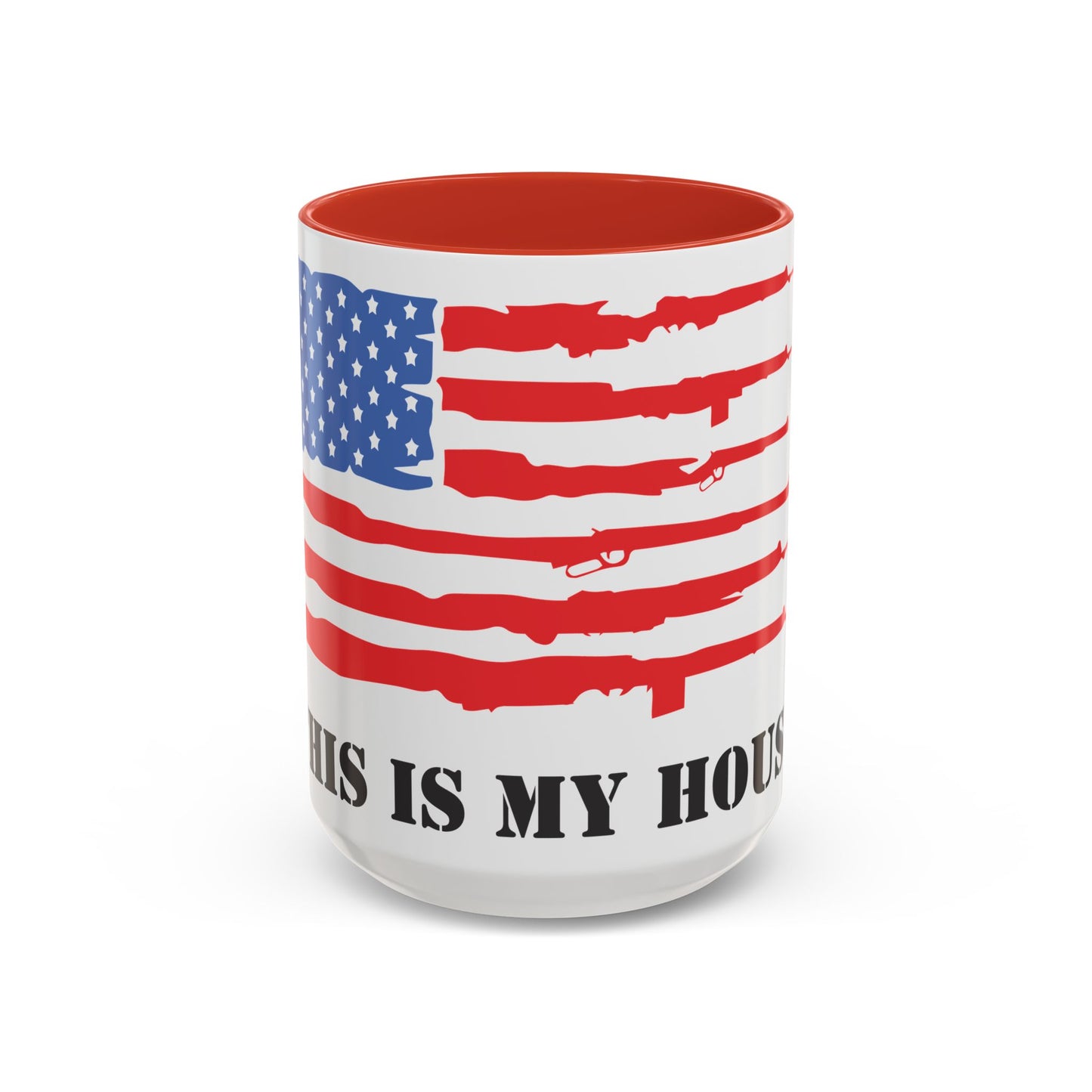 This Is My House Patriotic Coffee Mug