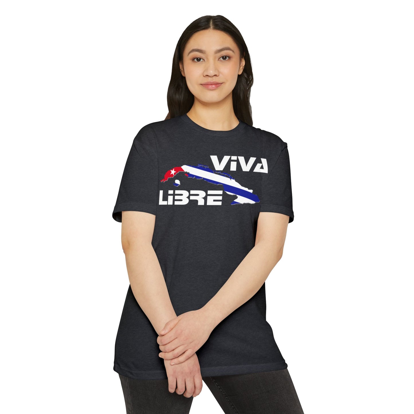 Viva Cuba Libre Patriótica Camiseta