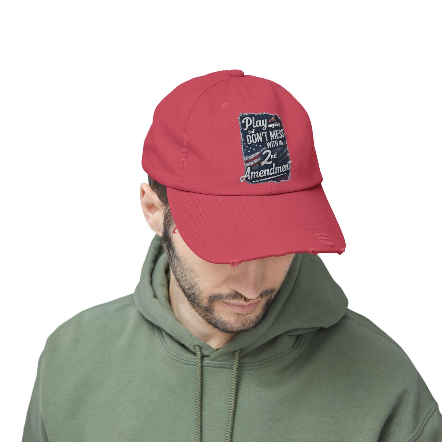 Don't Mess with the 2nd Amendment Patriotic Printed Hat