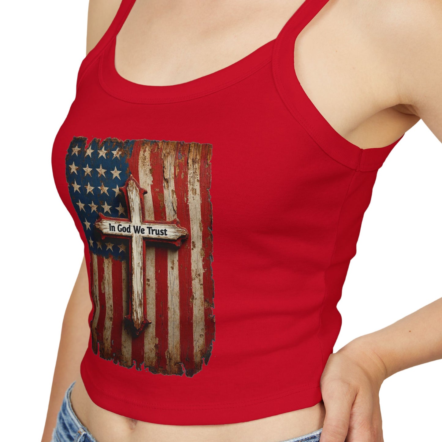 In God We Trust Patriotic Tank Top