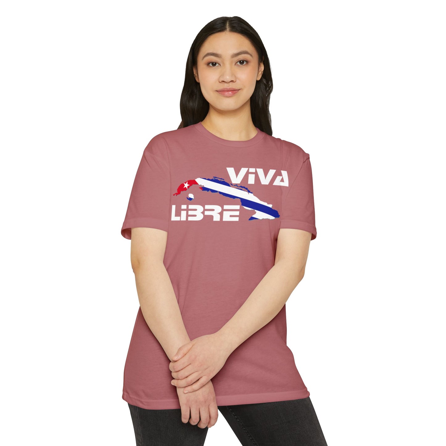 Viva Cuba Libre Patriótica Camiseta