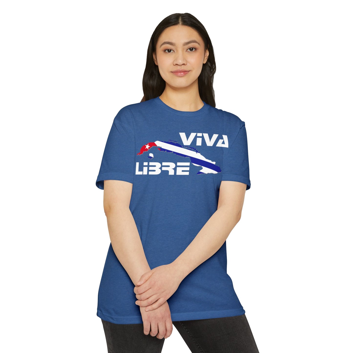 Viva Cuba Libre Patriótica Camiseta