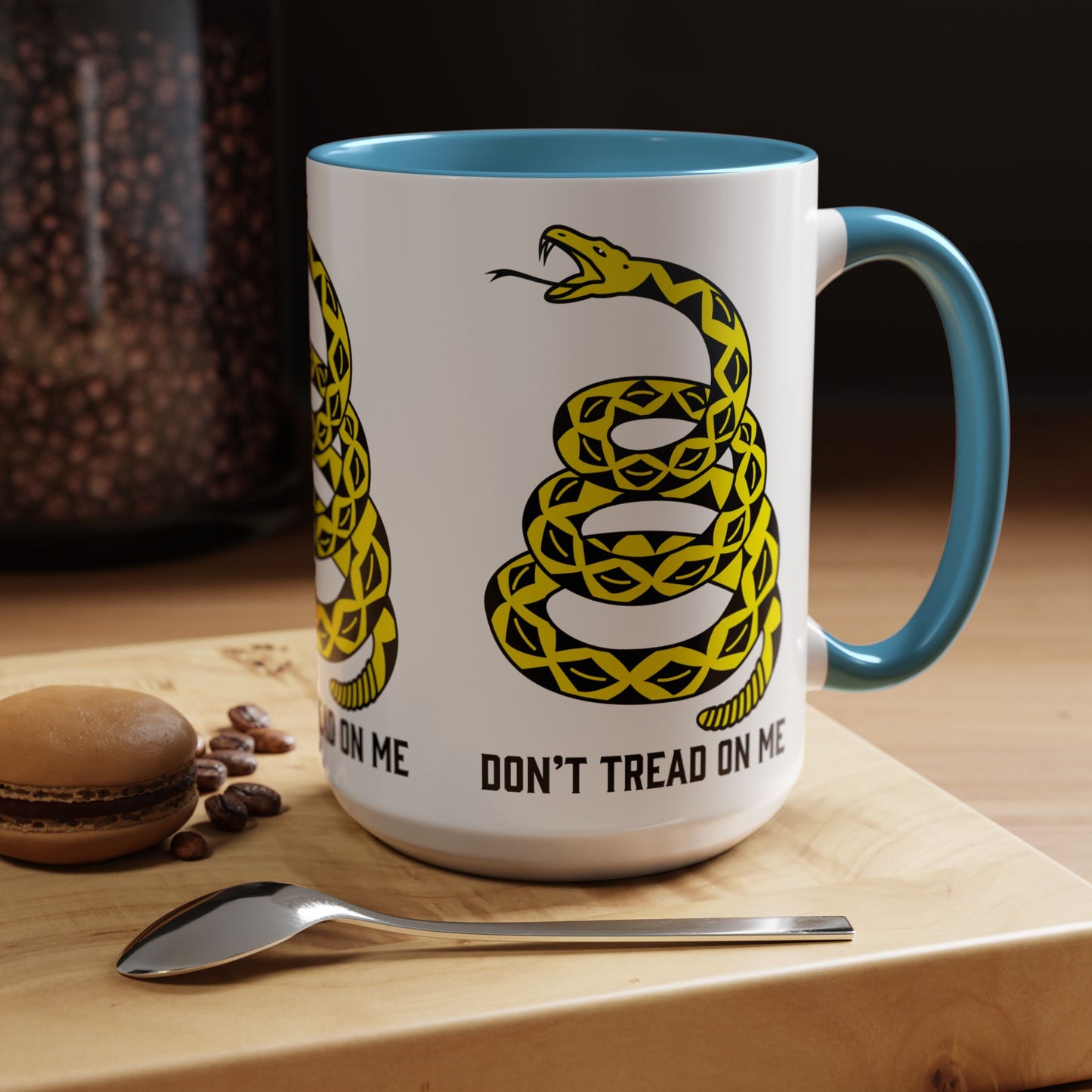 Don't Tread on Me Patriotic Coffee Mug