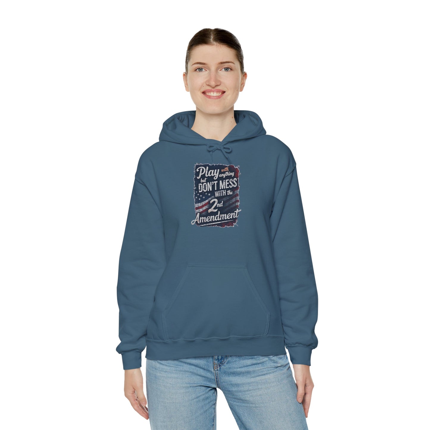 Don't Mess with the 2nd Amendment Patriotic Hoodie
