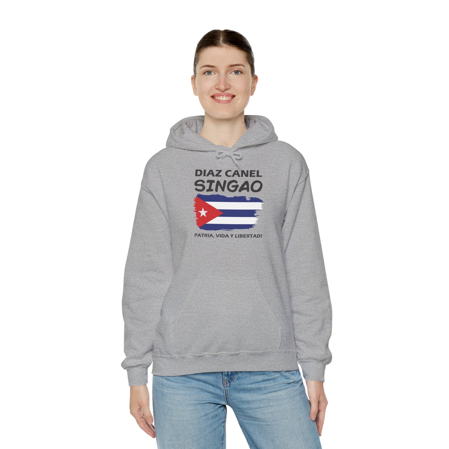 Díaz Canel Singao Patriótico Hoodie