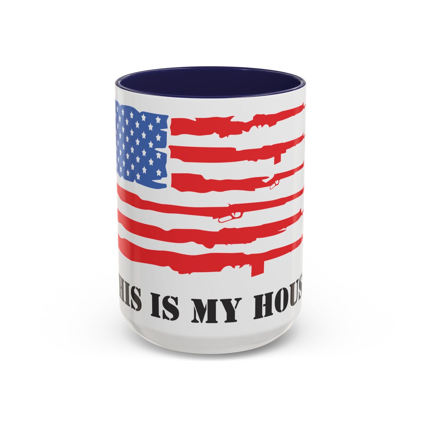 This Is My House Patriotic Coffee Mug