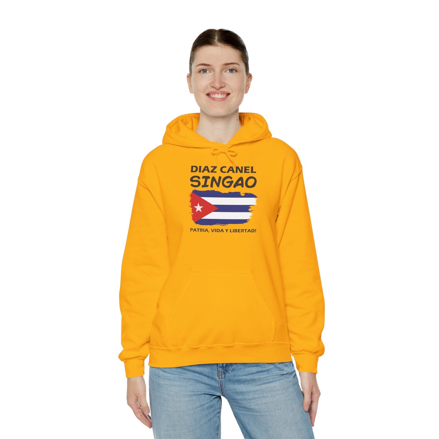 Díaz Canel Singao Patriótico Hoodie