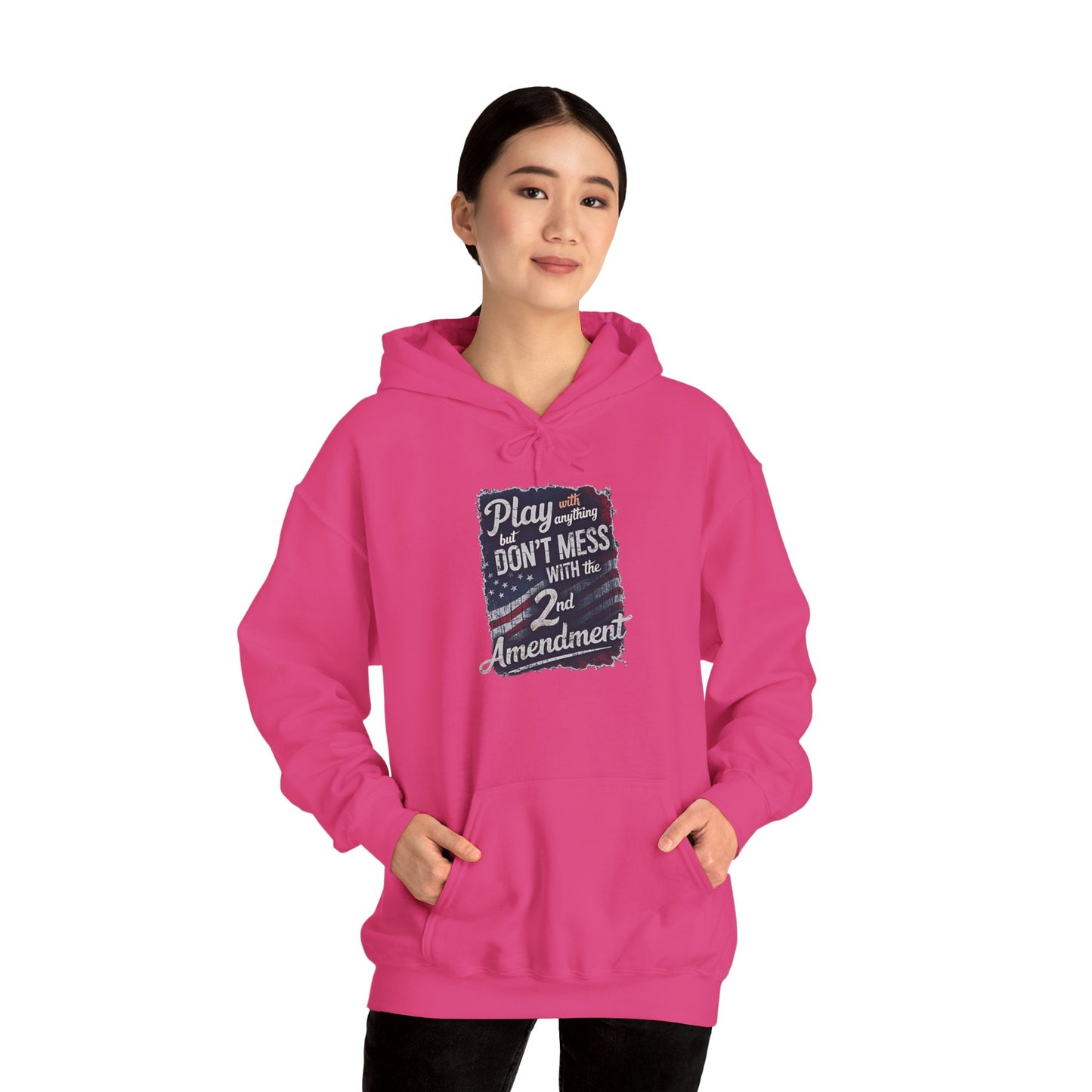 Don't Mess with the 2nd Amendment Patriotic Hoodie