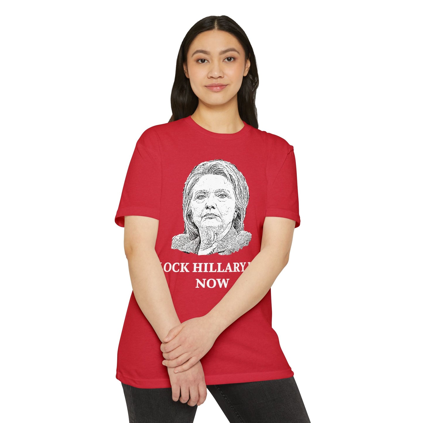 Lock Hillary Up Now Patriotic T-Shirt
