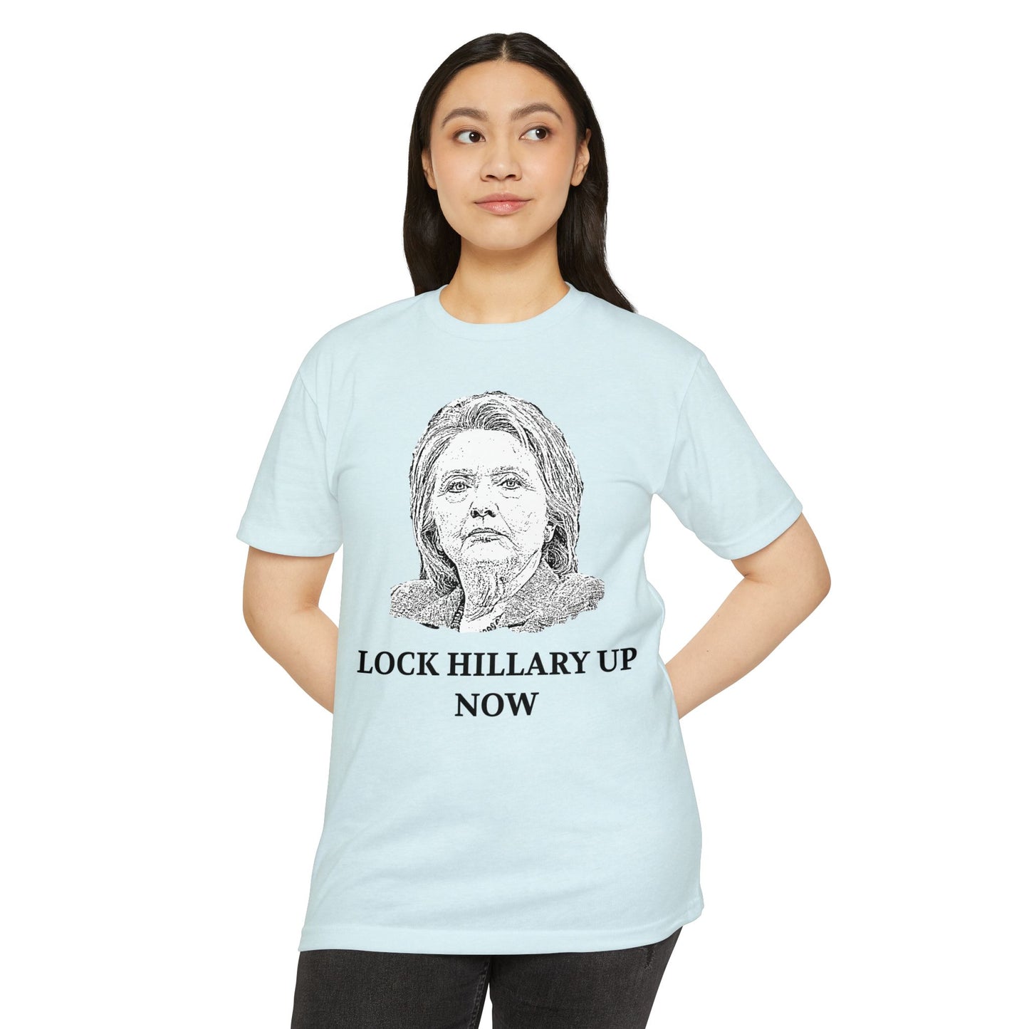 Lock Hillary Up Now Patriotic T-Shirt