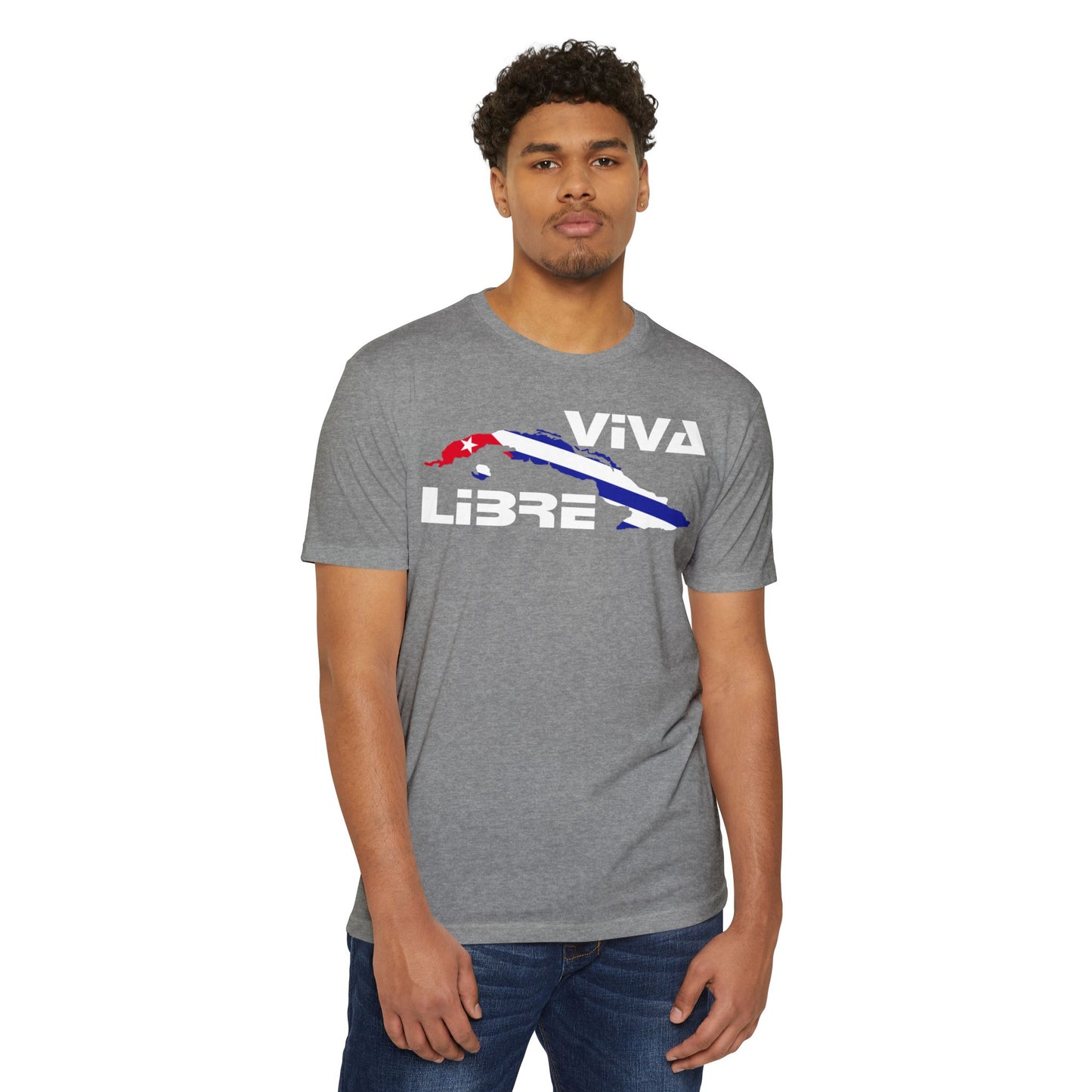 Viva Cuba Libre Patriótica Camiseta
