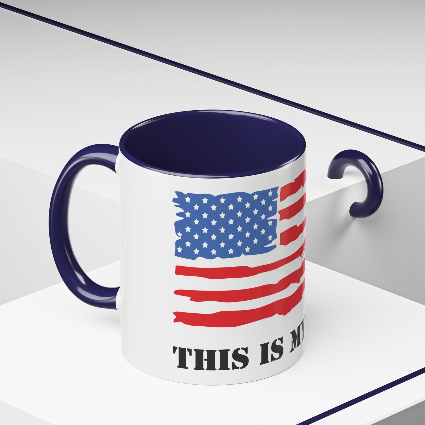 This Is My House Patriotic Coffee Mug
