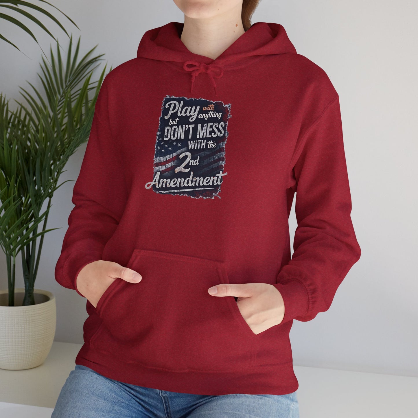 Don't Mess with the 2nd Amendment Patriotic Hoodie