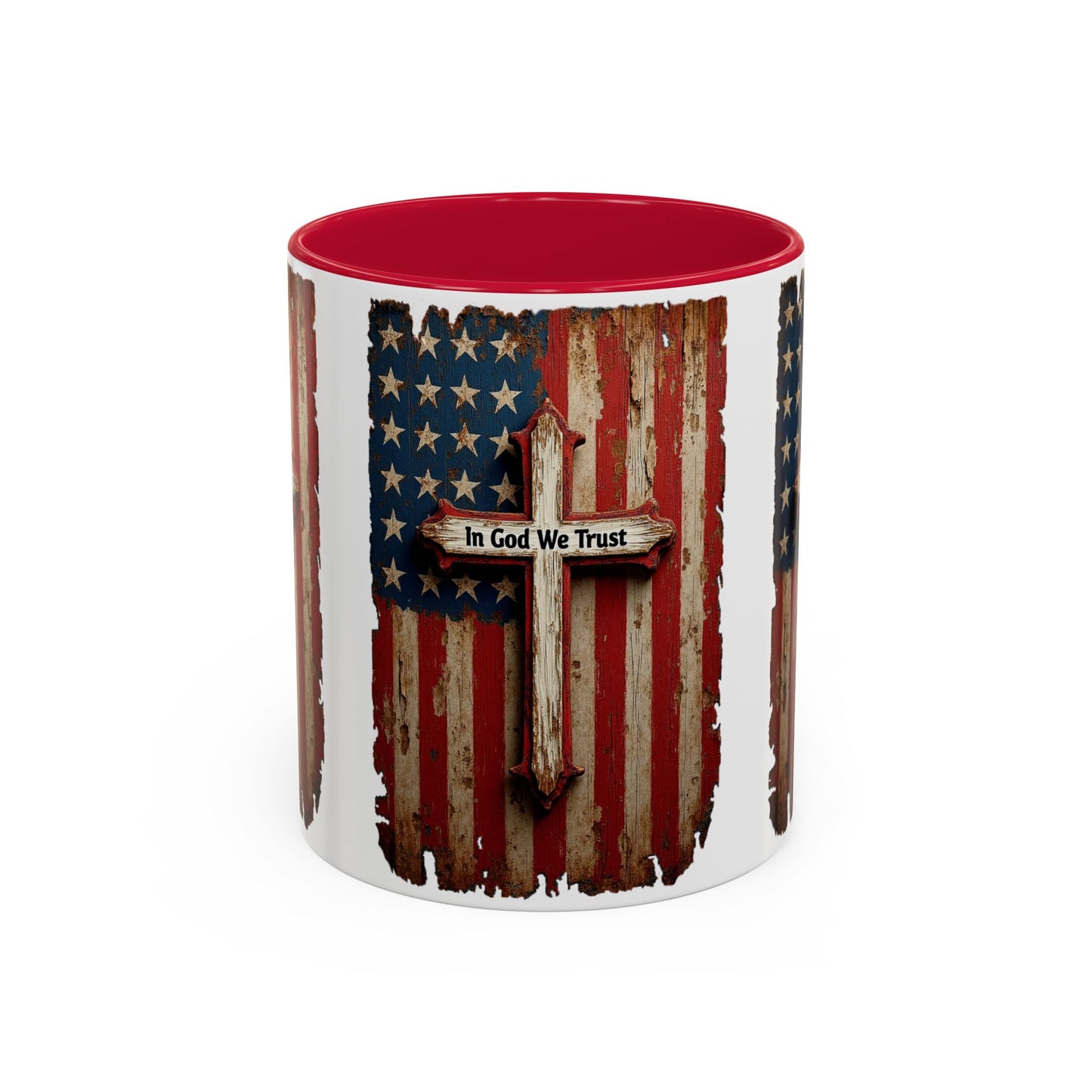 In God We Trust Patriotic Coffee Mug
