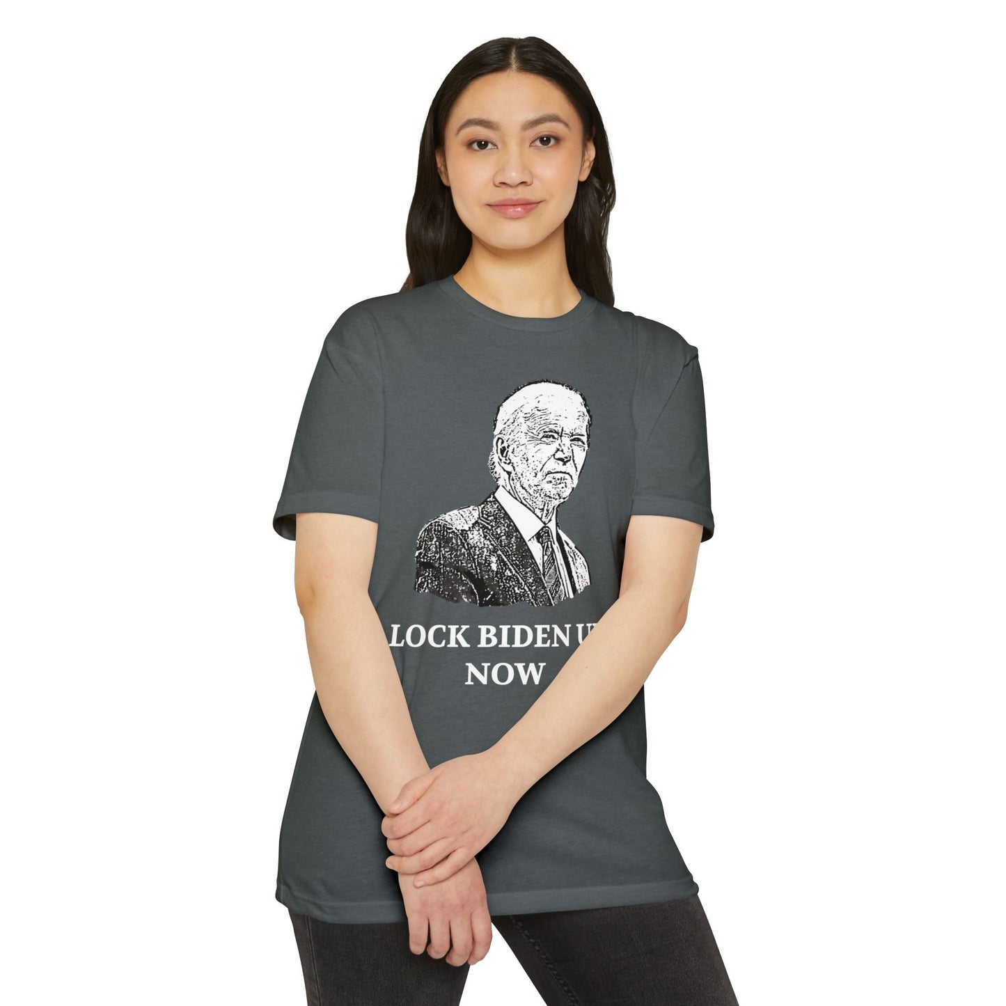 Lock Biden Up Now Patriotic T-Shirt