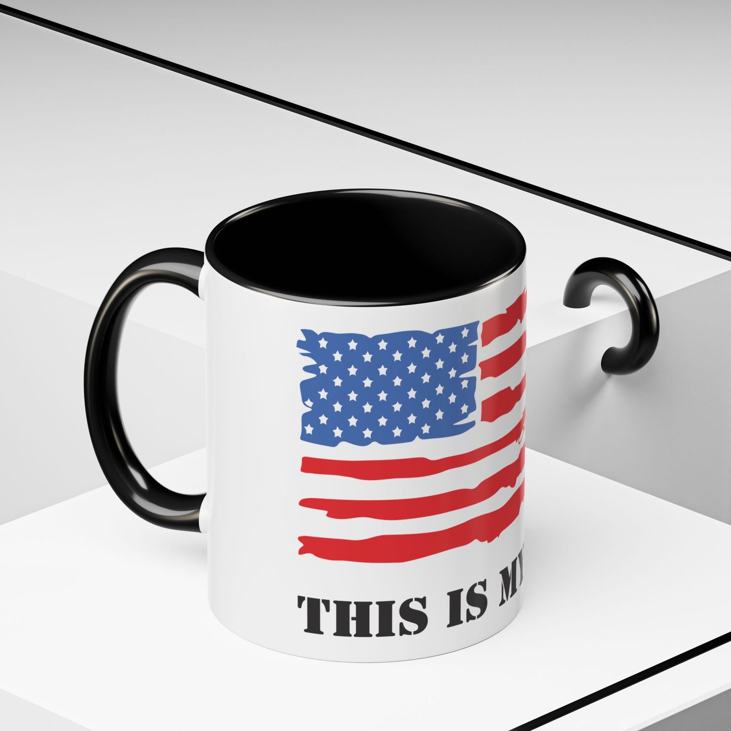 This Is My House Patriotic Coffee Mug