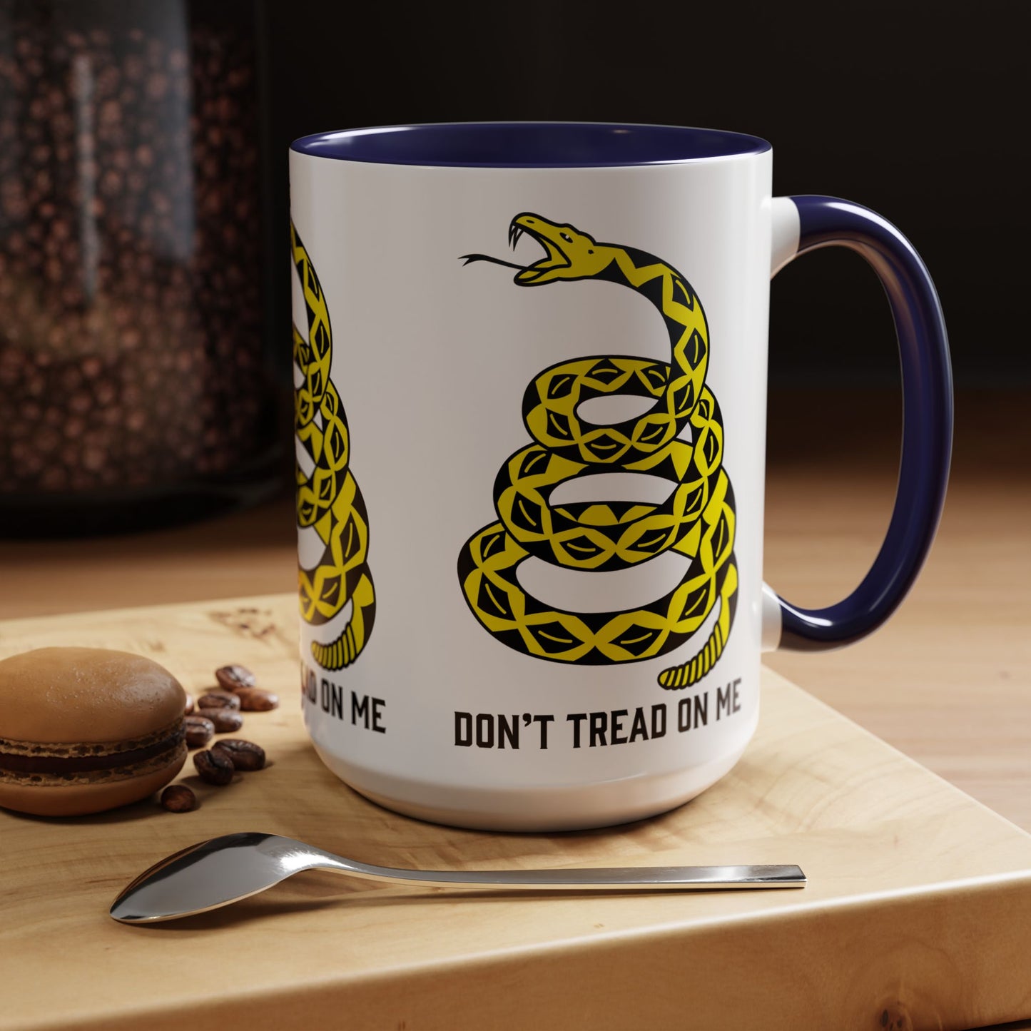 Don't Tread on Me Patriotic Coffee Mug