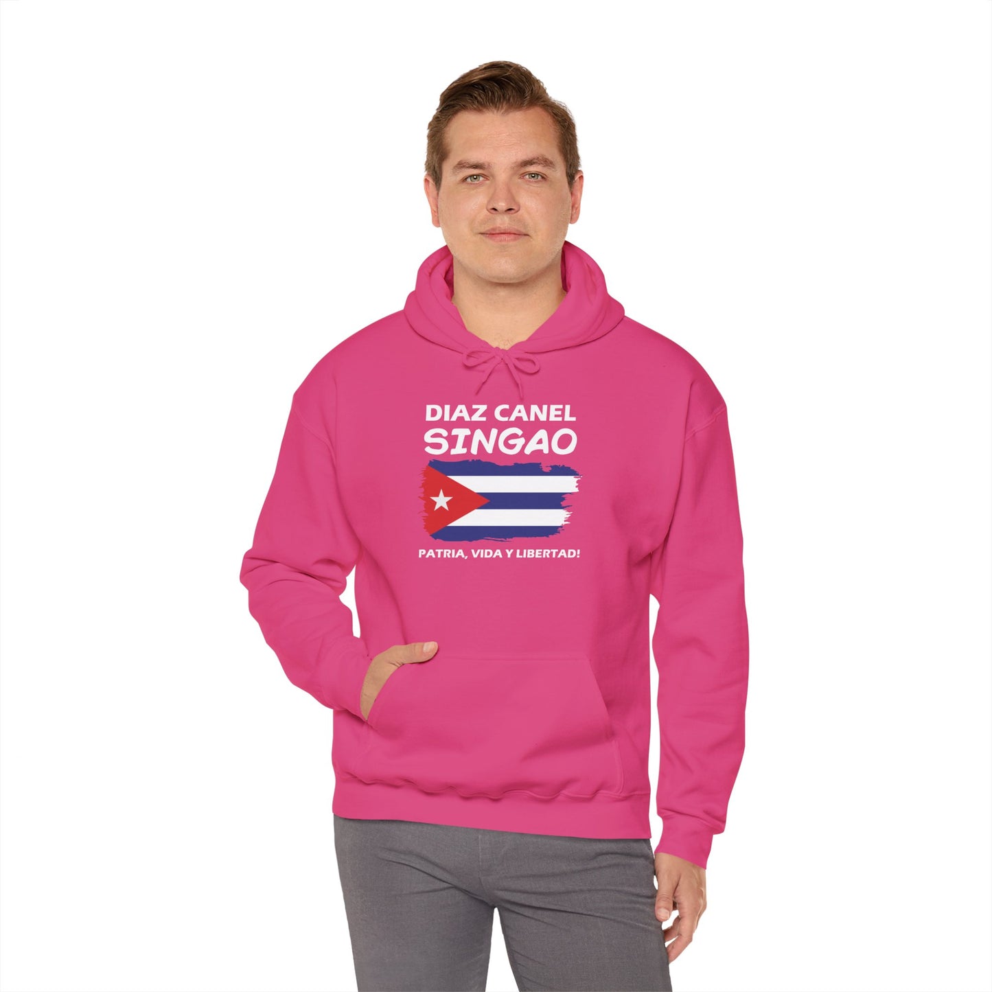 Díaz Canel Singao Patriótico Hoodie