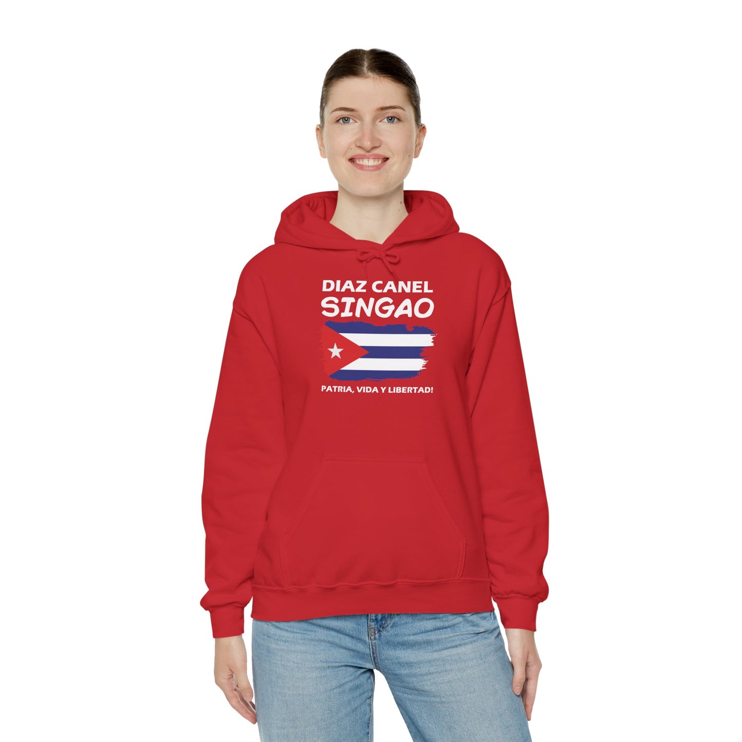 Díaz Canel Singao Patriótico Hoodie