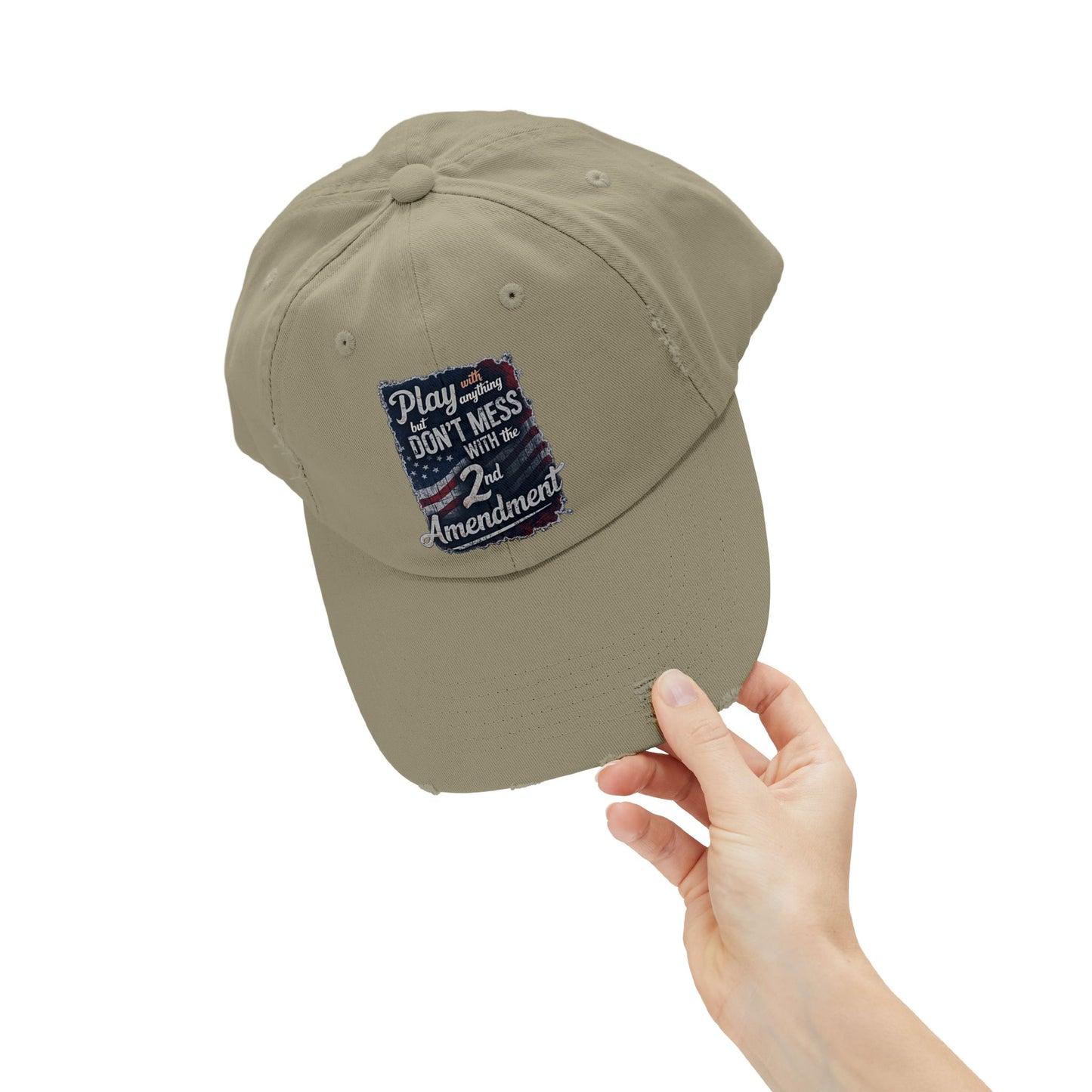 Don't Mess with the 2nd Amendment Patriotic Printed Hat