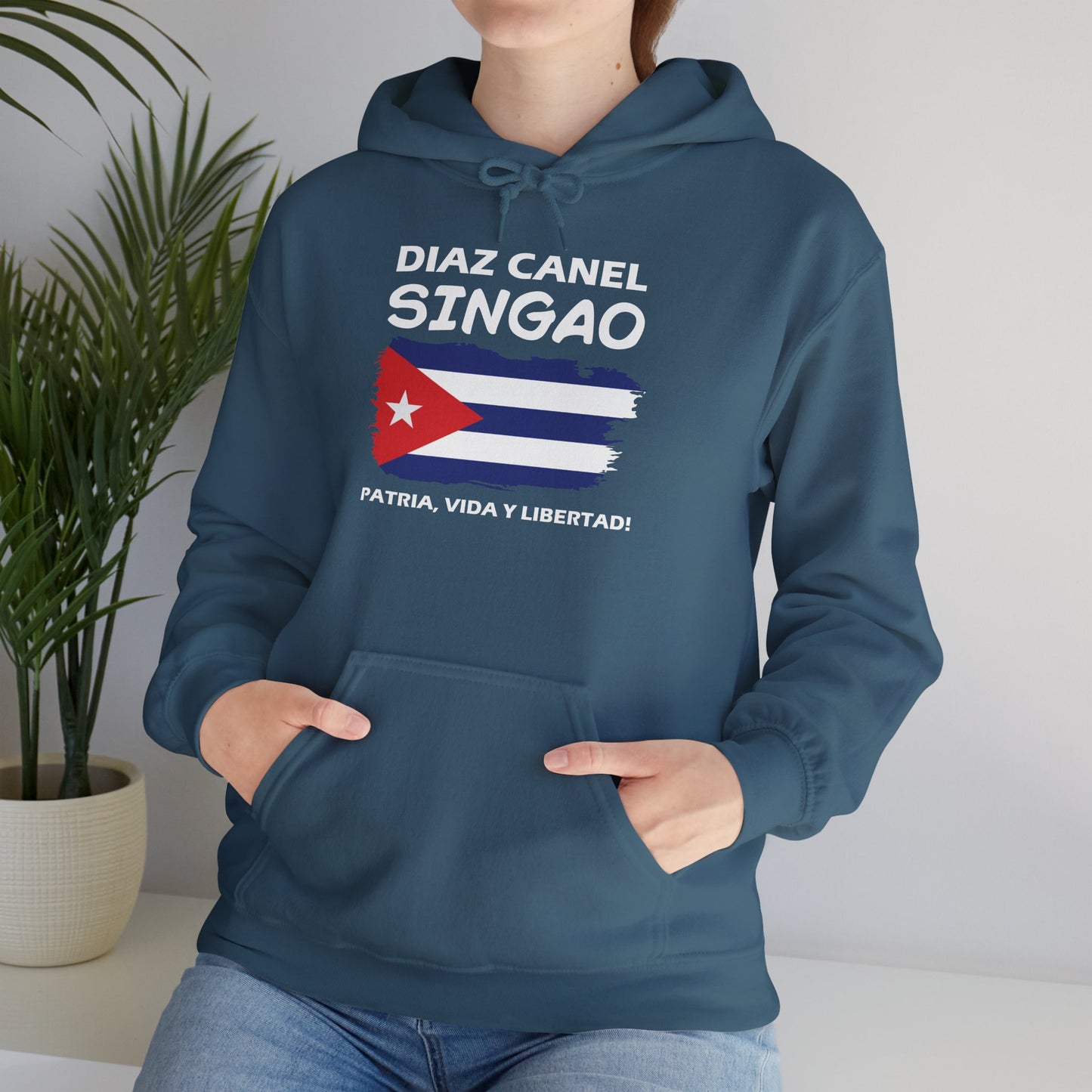 Díaz Canel Singao Patriótico Hoodie
