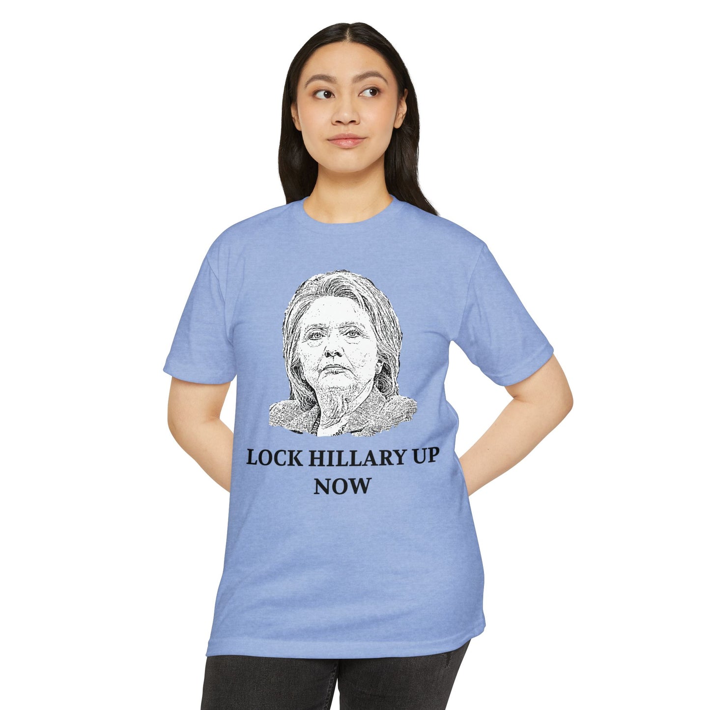 Lock Hillary Up Now Patriotic T-Shirt