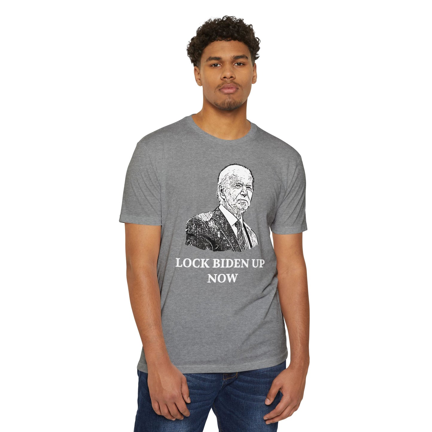 Lock Biden Up Now Patriotic T-Shirt