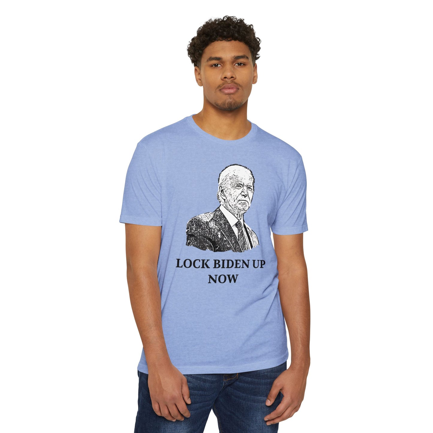 Lock Biden Up Now Patriotic T-Shirt