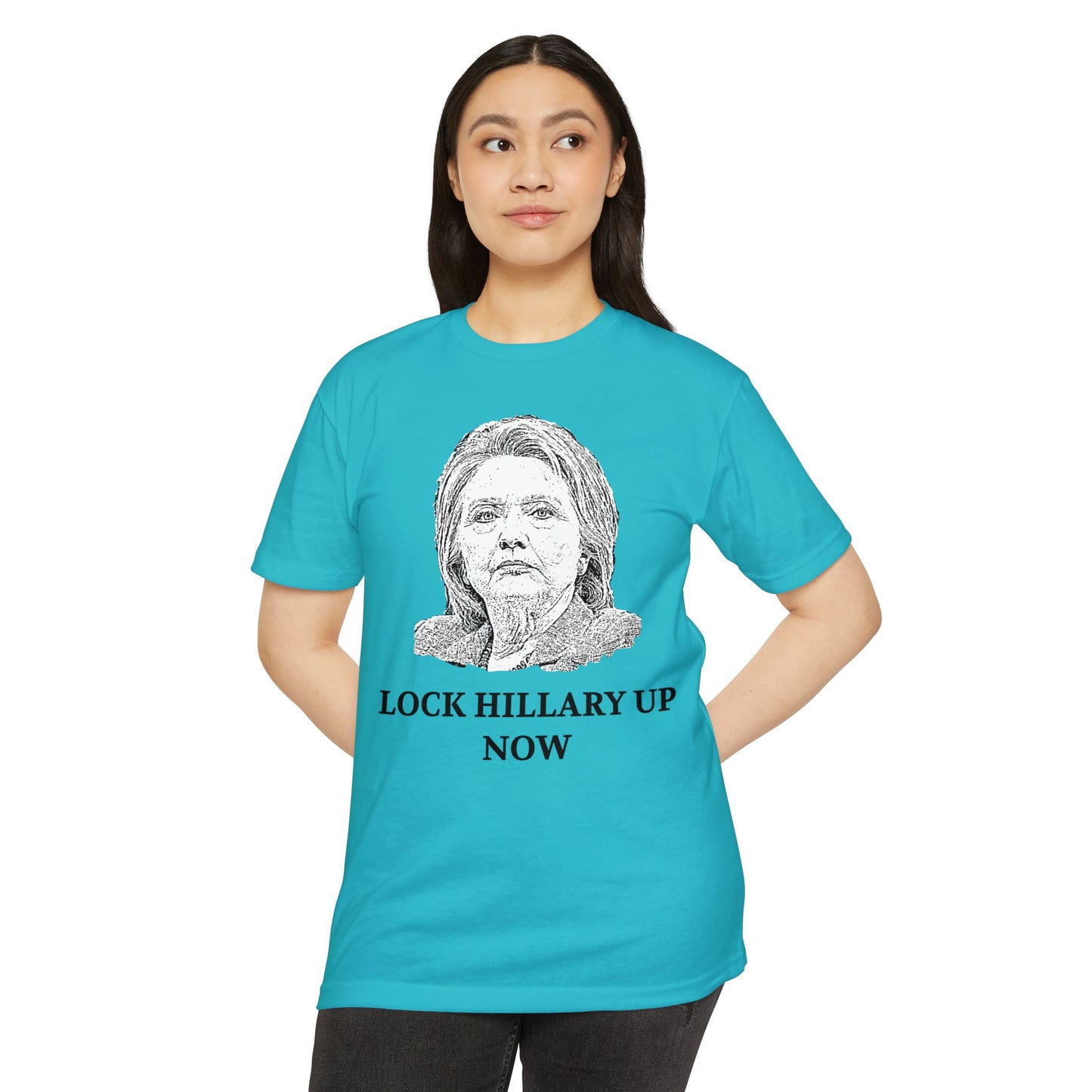 Lock Hillary Up Now Patriotic T-Shirt