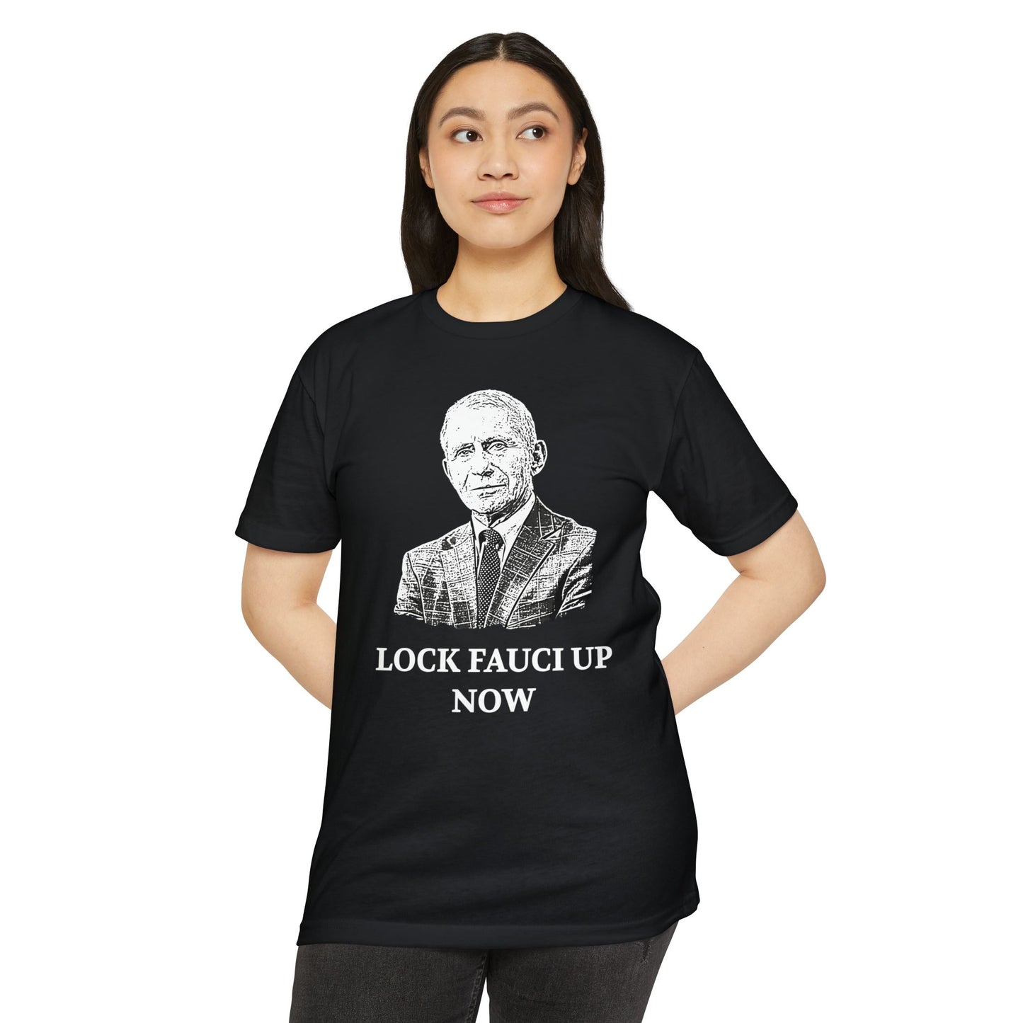 Lock Fauci Up Now Patriotic T-Shirt