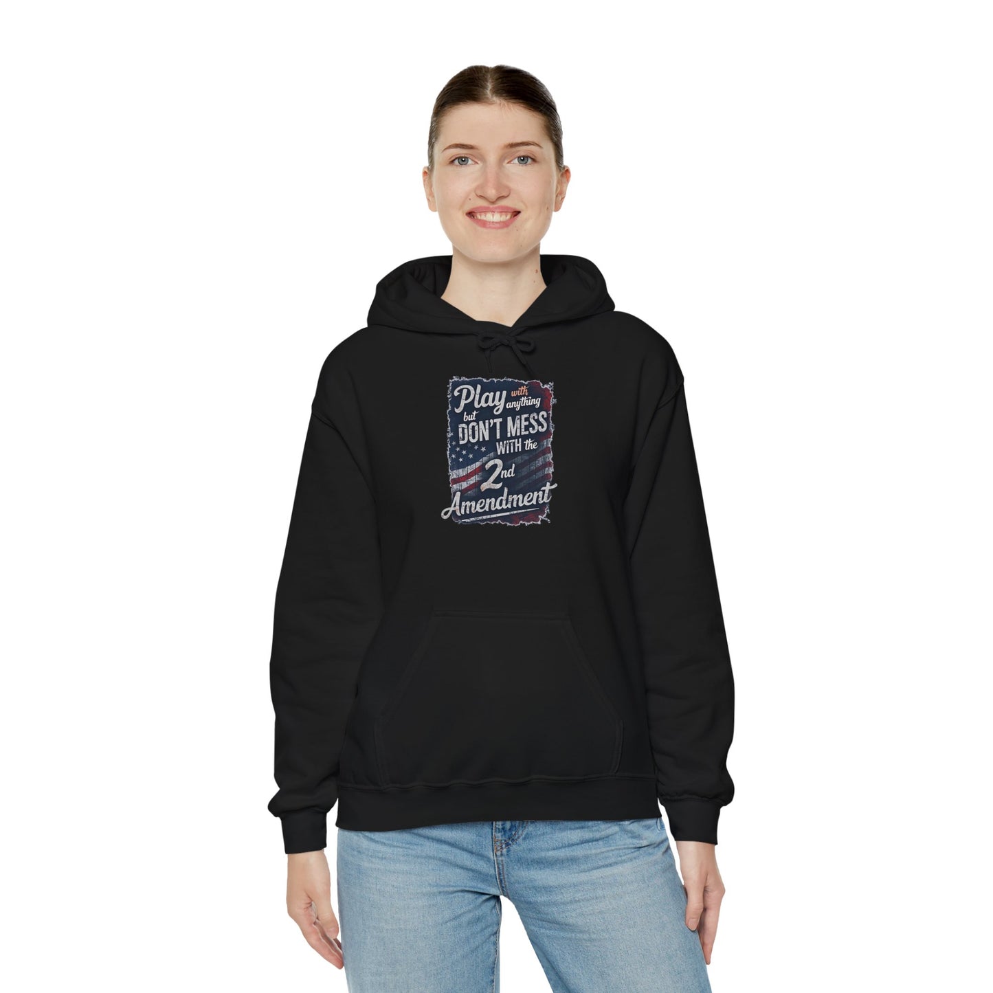 Don't Mess with the 2nd Amendment Patriotic Hoodie