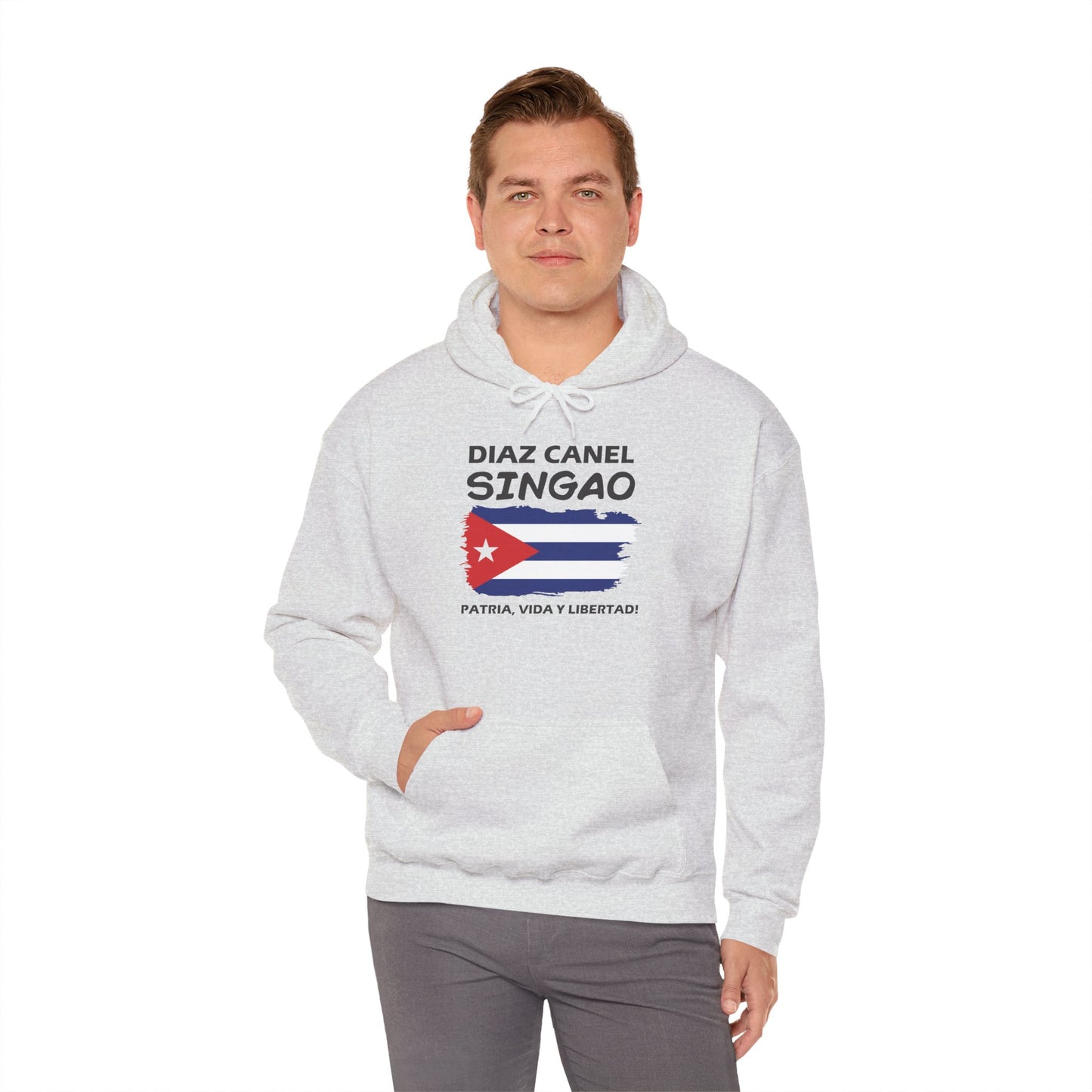 Díaz Canel Singao Patriótico Hoodie