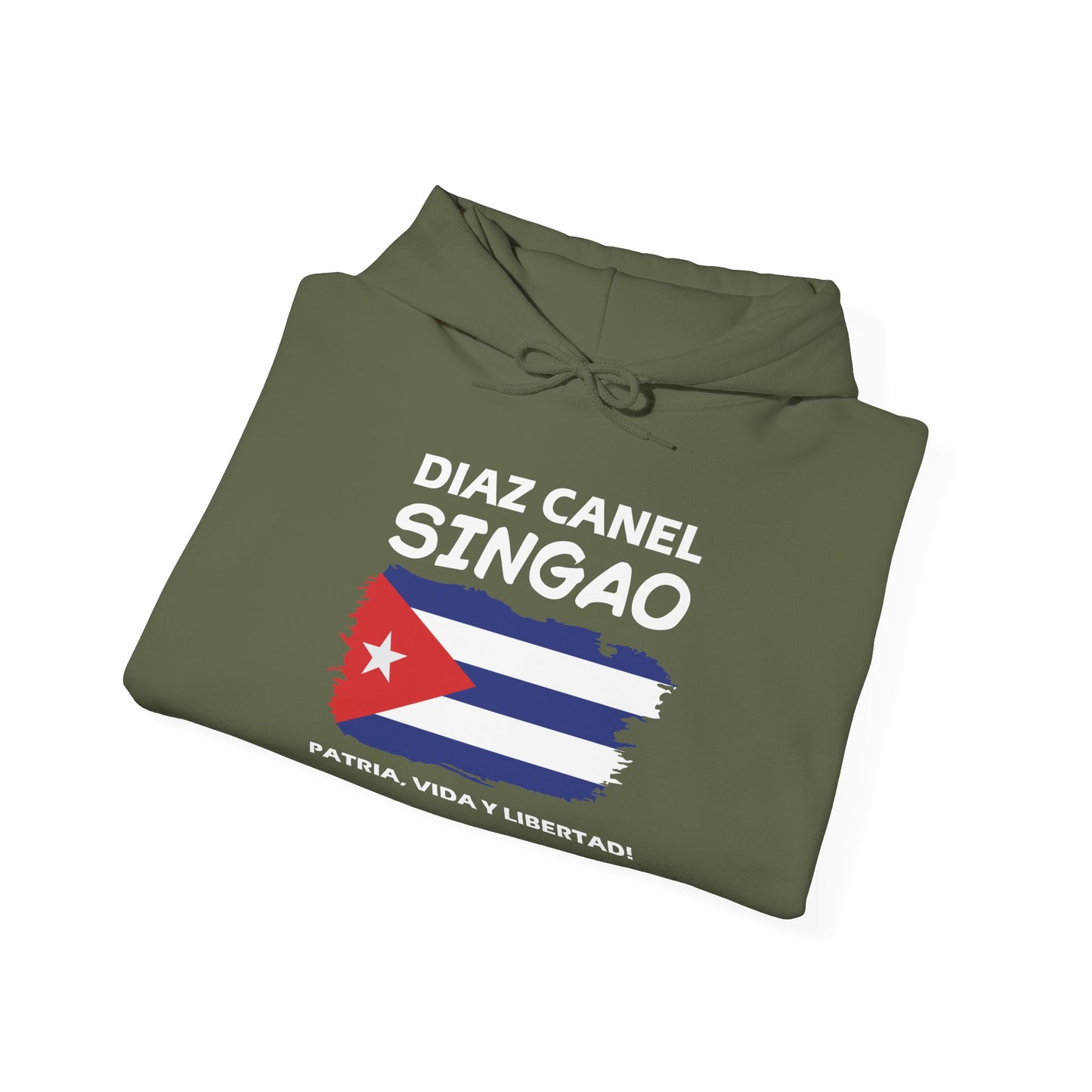 Díaz Canel Singao Patriótico Hoodie
