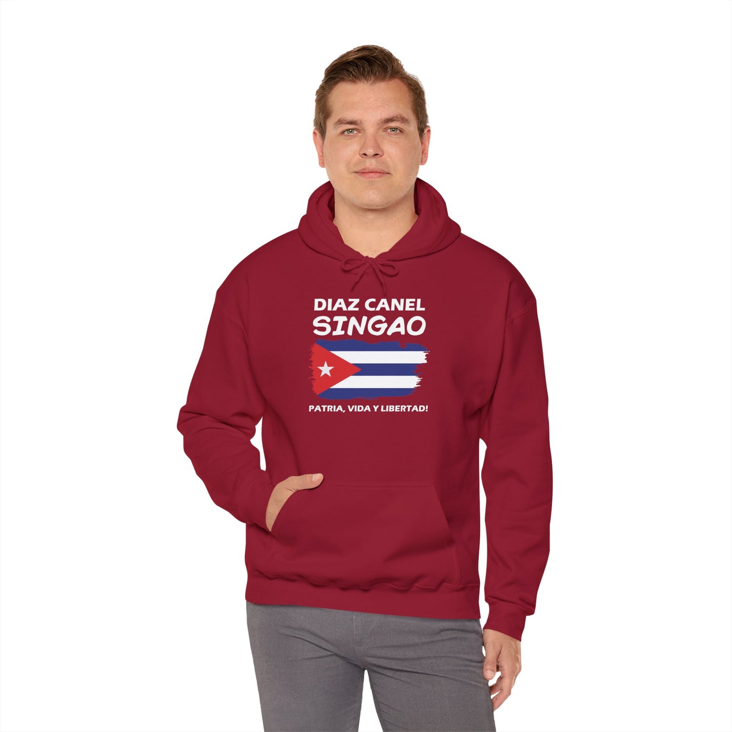 Díaz Canel Singao Patriótico Hoodie