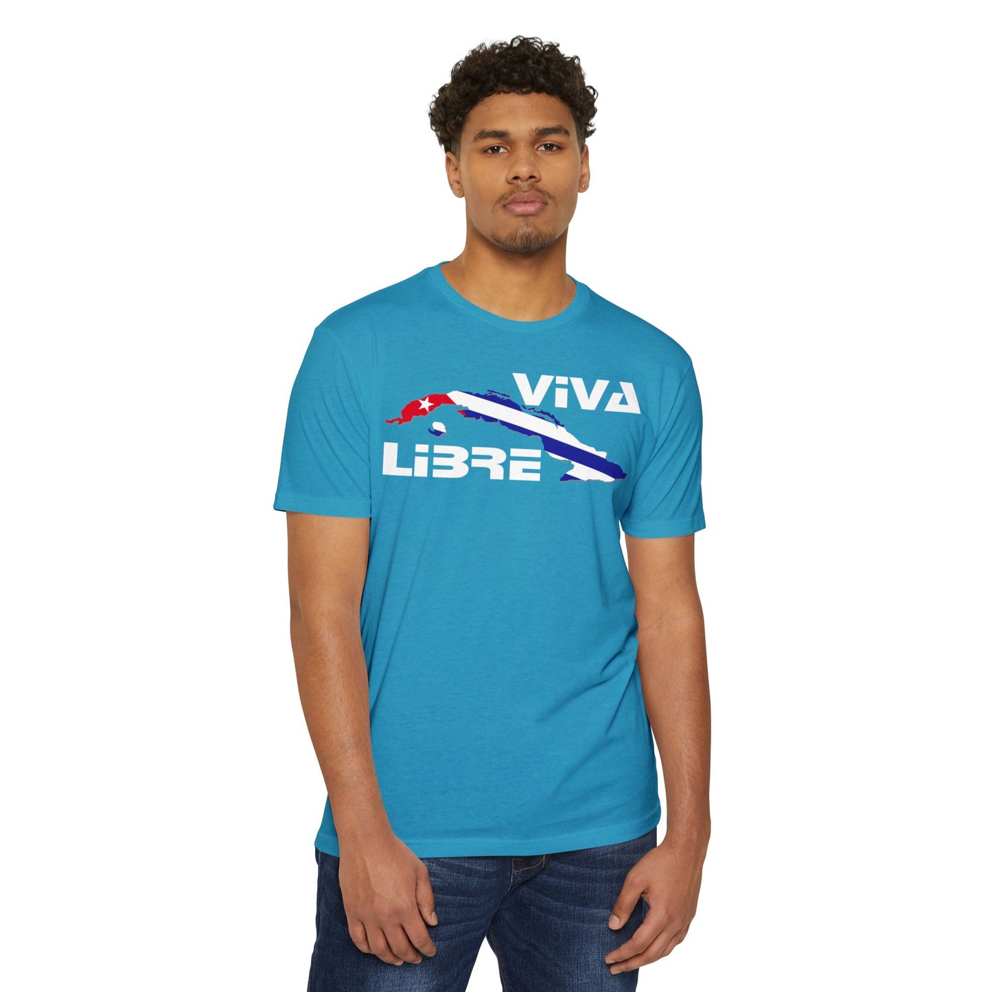 Viva Cuba Libre Patriótica Camiseta